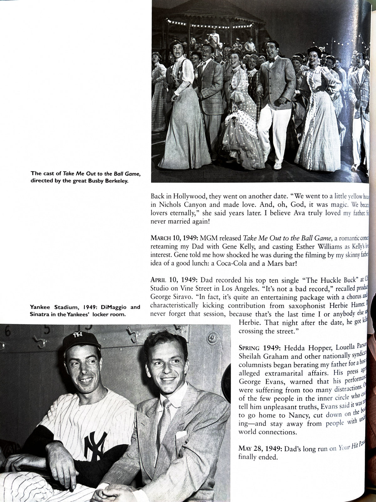 Frank Sinatra an American legend:  Nancy Sinatra  1998
