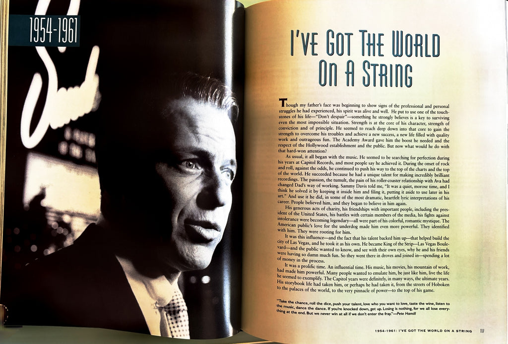 Frank Sinatra an American legend:  Nancy Sinatra  1998