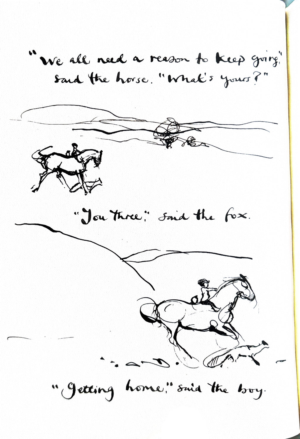 The Boy, the Mole, the Fox and the Horse:  Charlie Mackesy  **  First Published  **