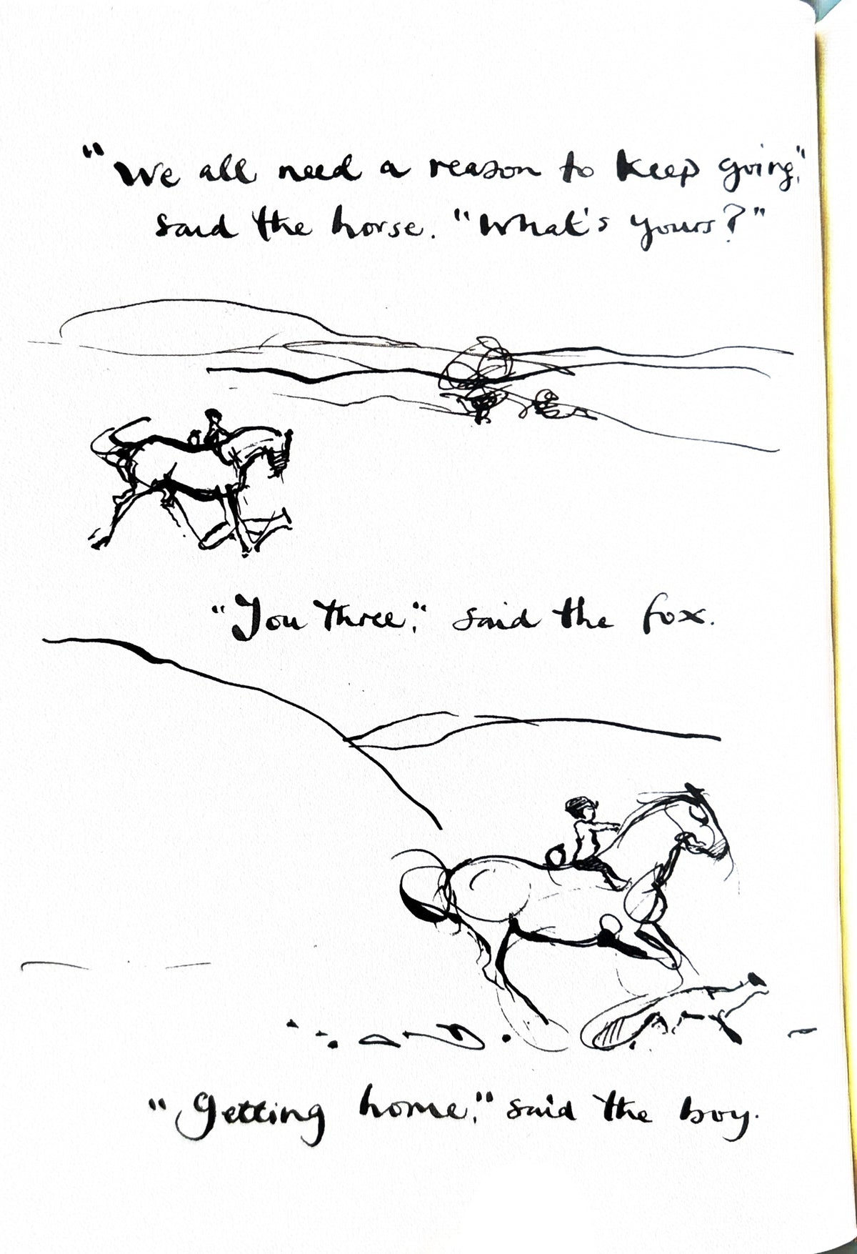 The Boy, the Mole, the Fox and the Horse:  Charlie Mackesy  **  First Published  **