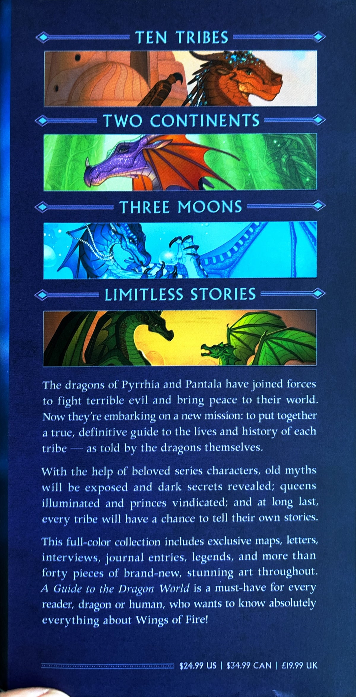 Wings of Fire A Guide to the Dragon World  **  First Edition  **