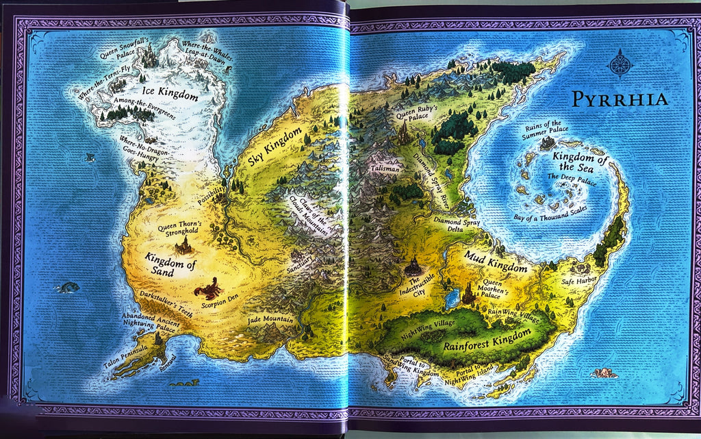 Wings of Fire A Guide to the Dragon World  **  First Edition  **