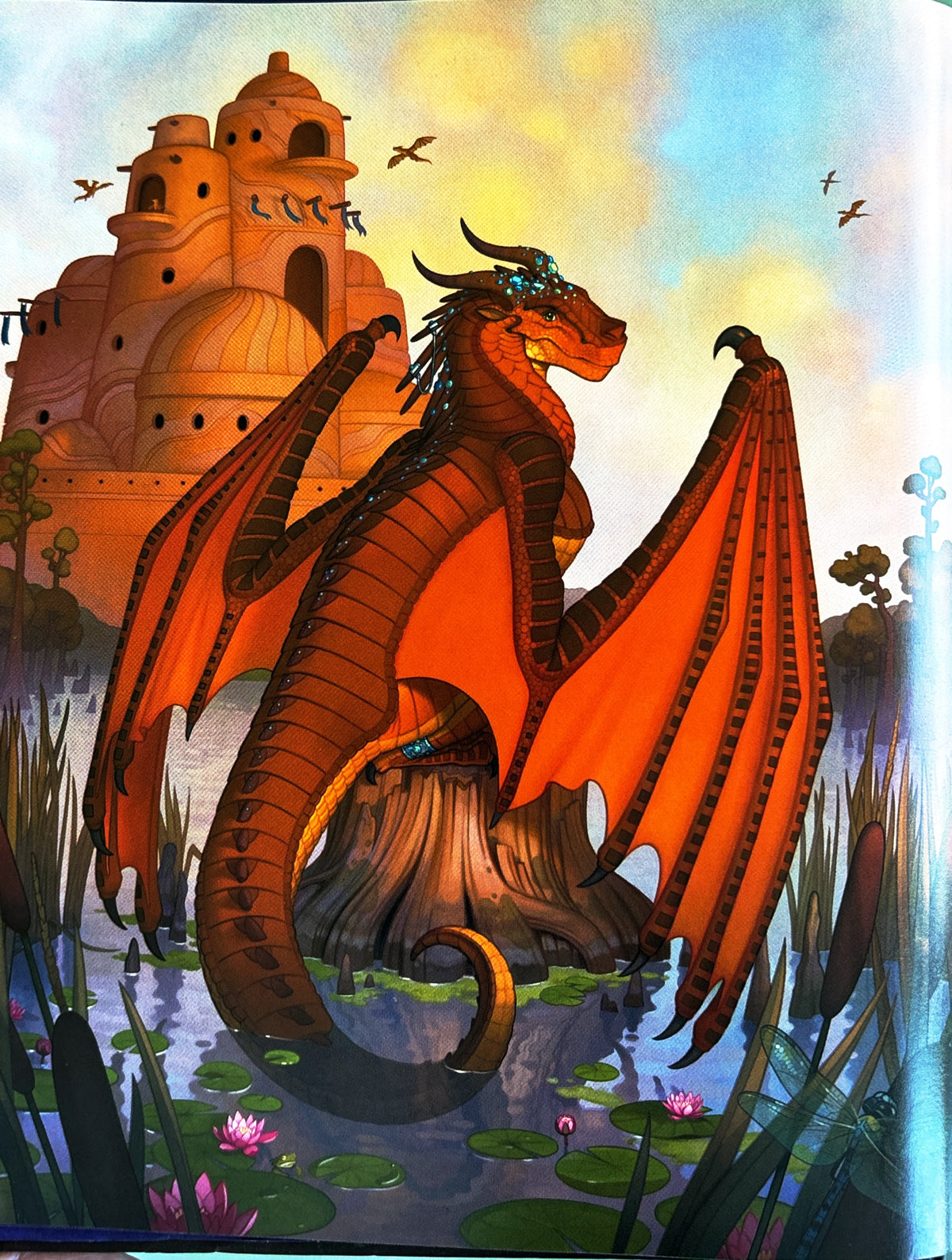 Wings of Fire A Guide to the Dragon World  **  First Edition  **