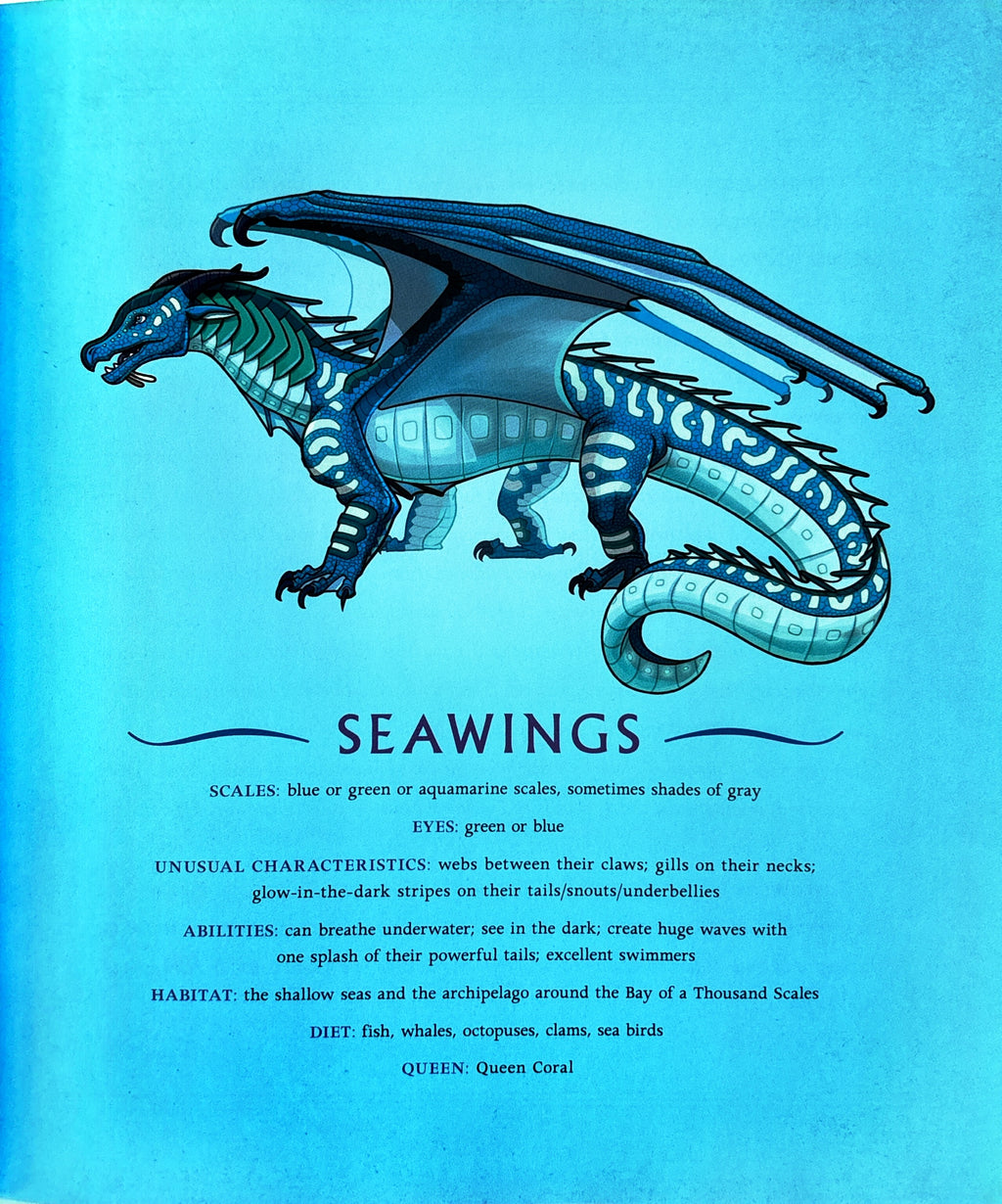 Wings of Fire A Guide to the Dragon World  **  First Edition  **