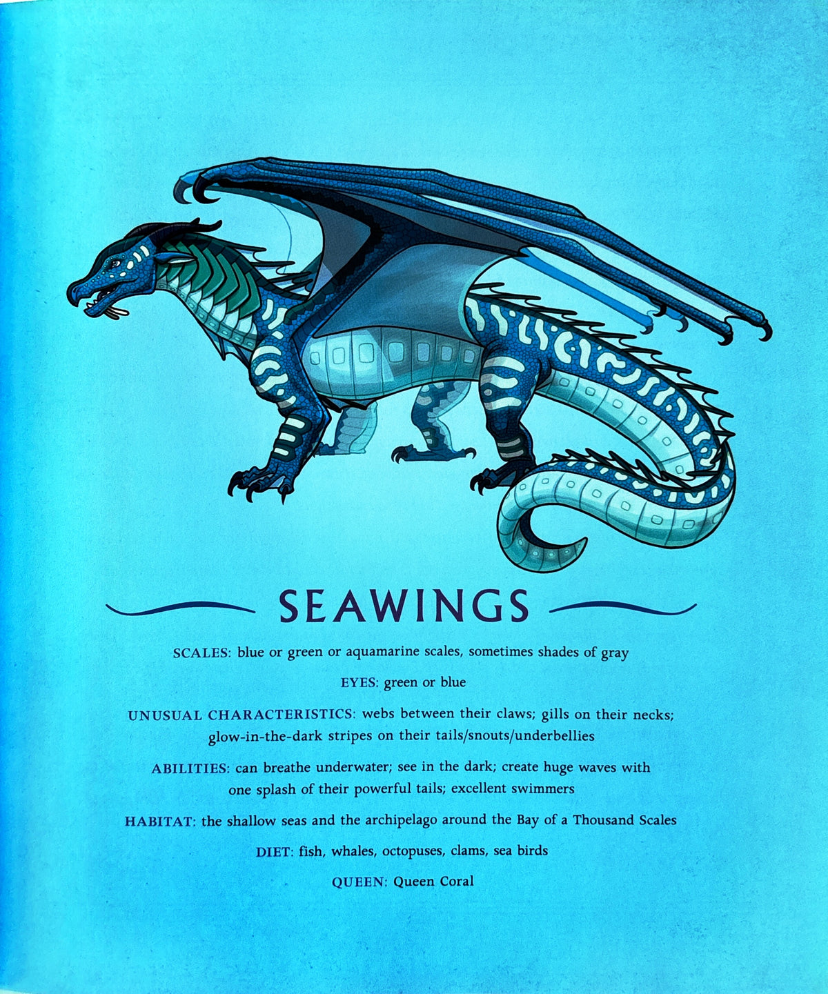 Wings of Fire A Guide to the Dragon World  **  First Edition  **
