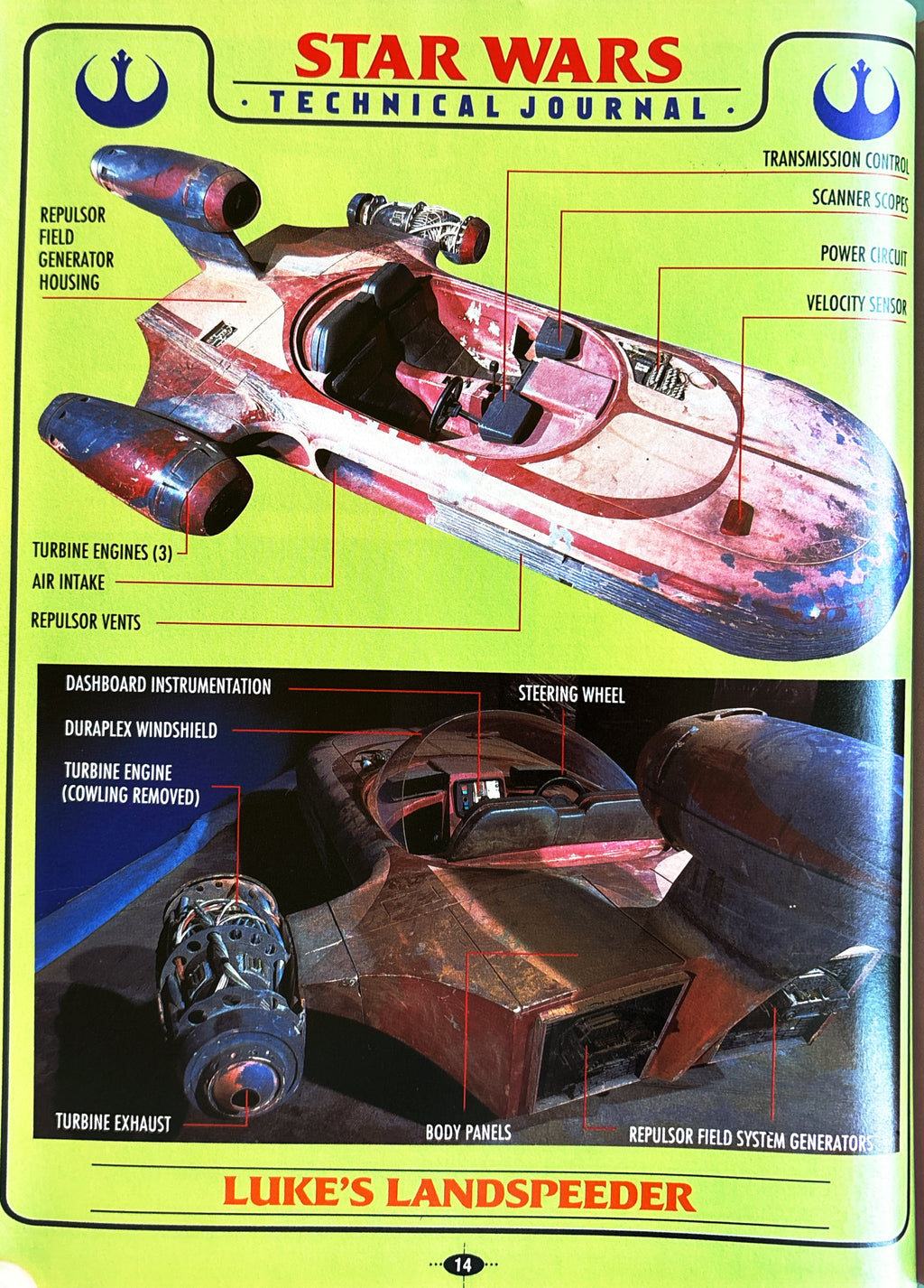 Technical Star War Journal:  Shane Johnson  First Edition  1995