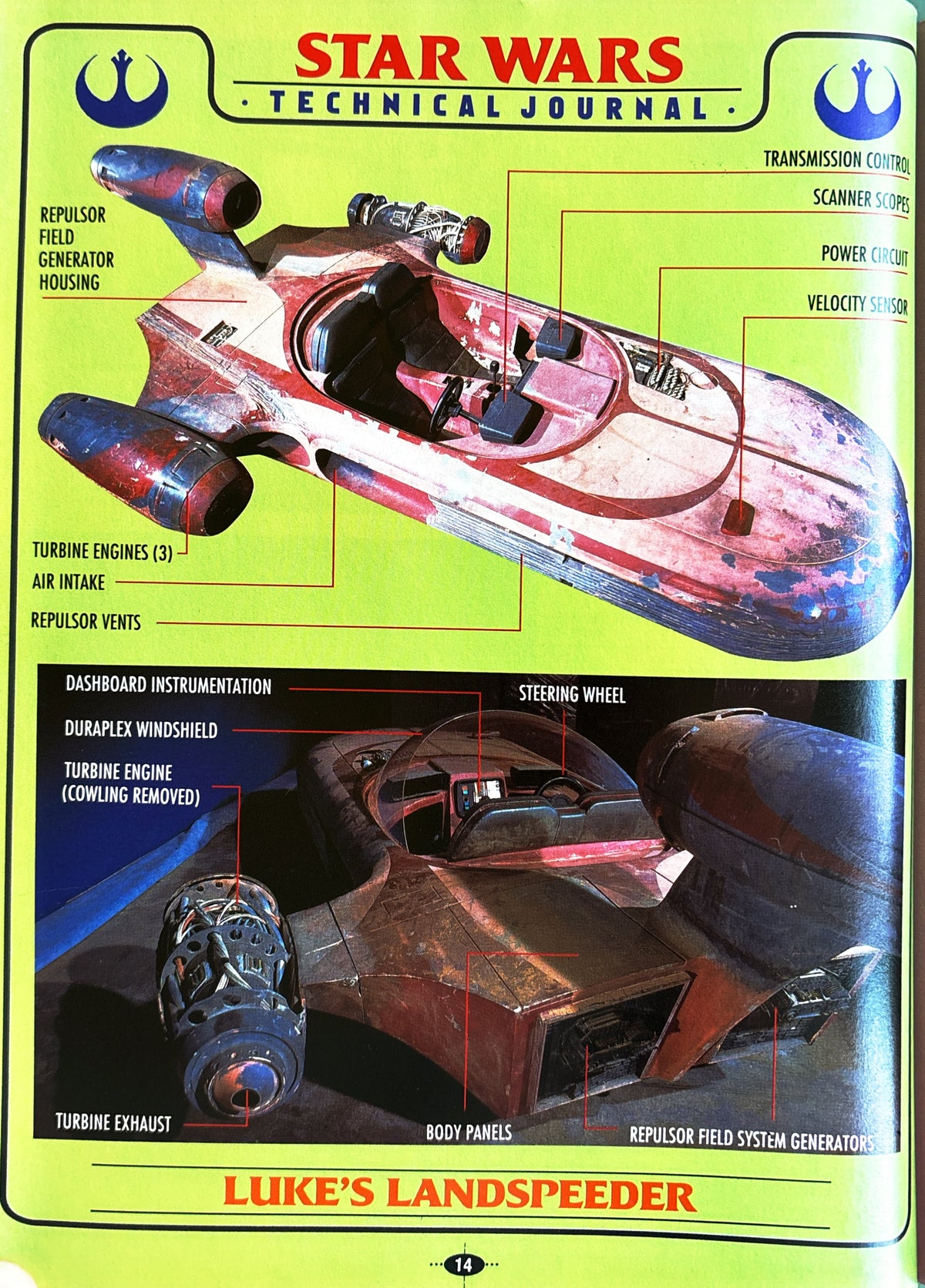 Technical Star War Journal:  Shane Johnson  First Edition  1995
