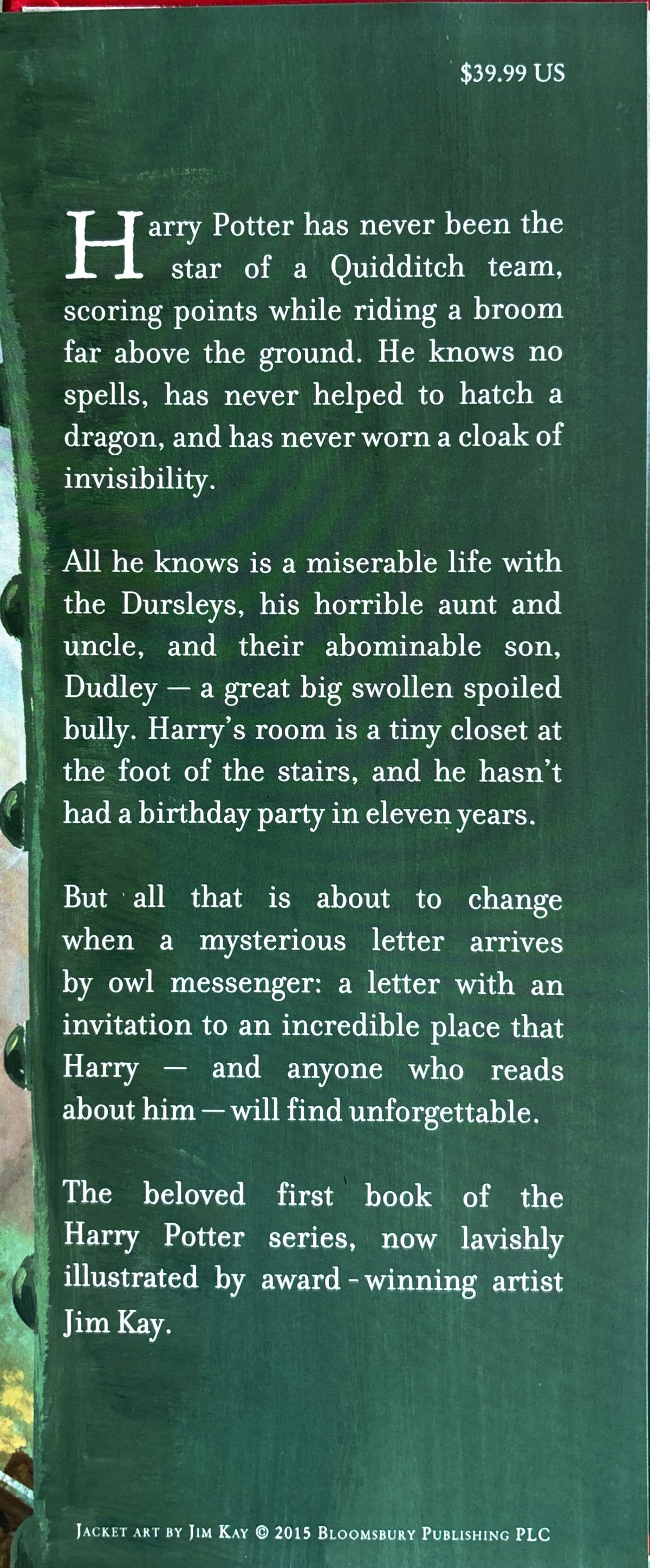 Harry Potter and the Sorcerer's Stone: J. K. Rowling