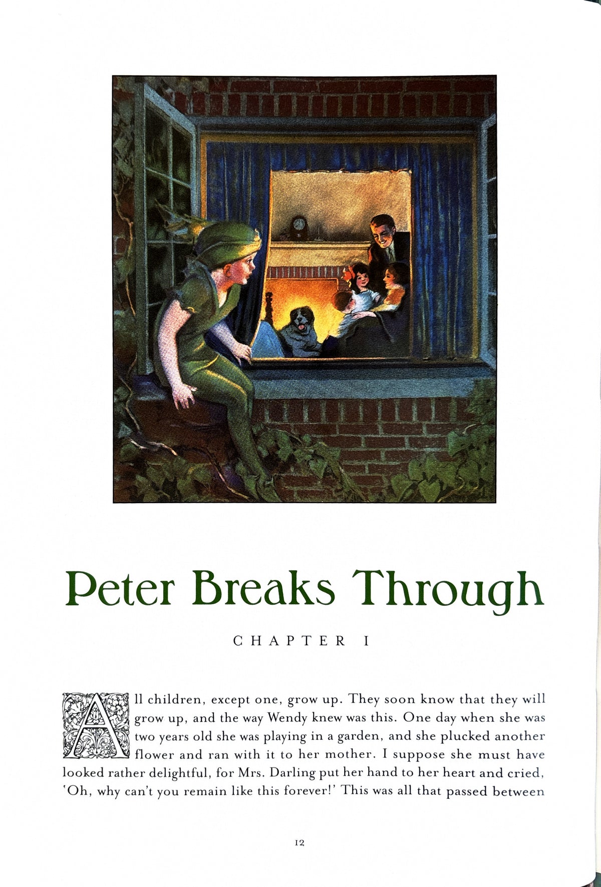 Peter Pan A Classic Illustrated Edition:  Sir J. M. Barrie 2000