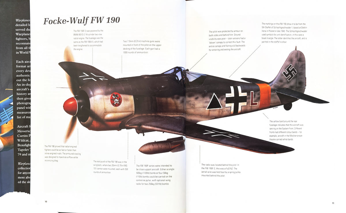 Warplanes of World War II:  Robert Jackson  First Edition  2018