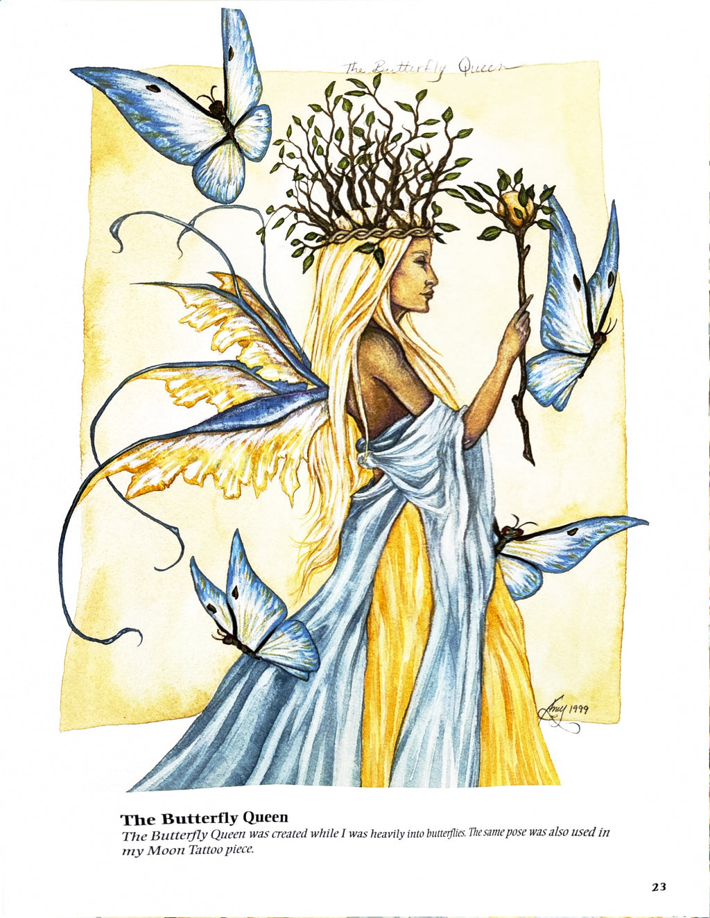 The Art of Amy Brown:  Amy Brown  ** Signed 1st Printing  **