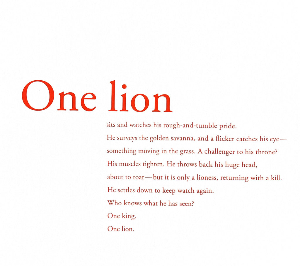 Counting Lions: Portraits from the Wild by Katie Cotton  **  First Edition  **