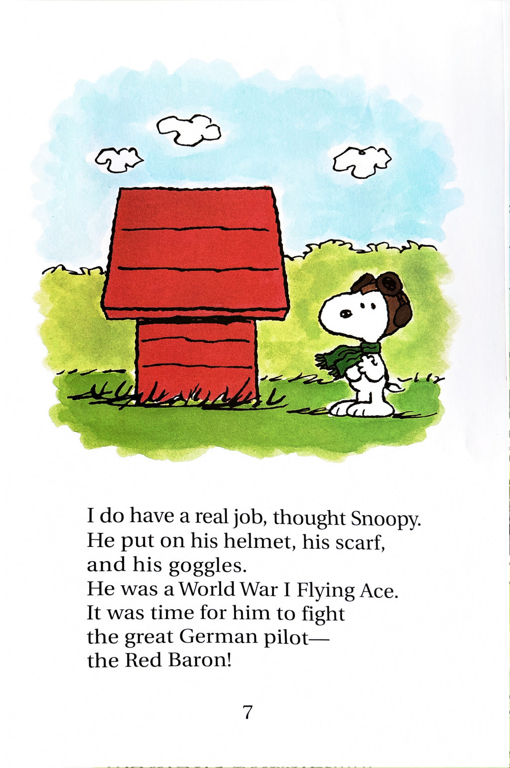 Peanuts:  Snoopy the Flying Ace to the Rescue by Charles M Schultz