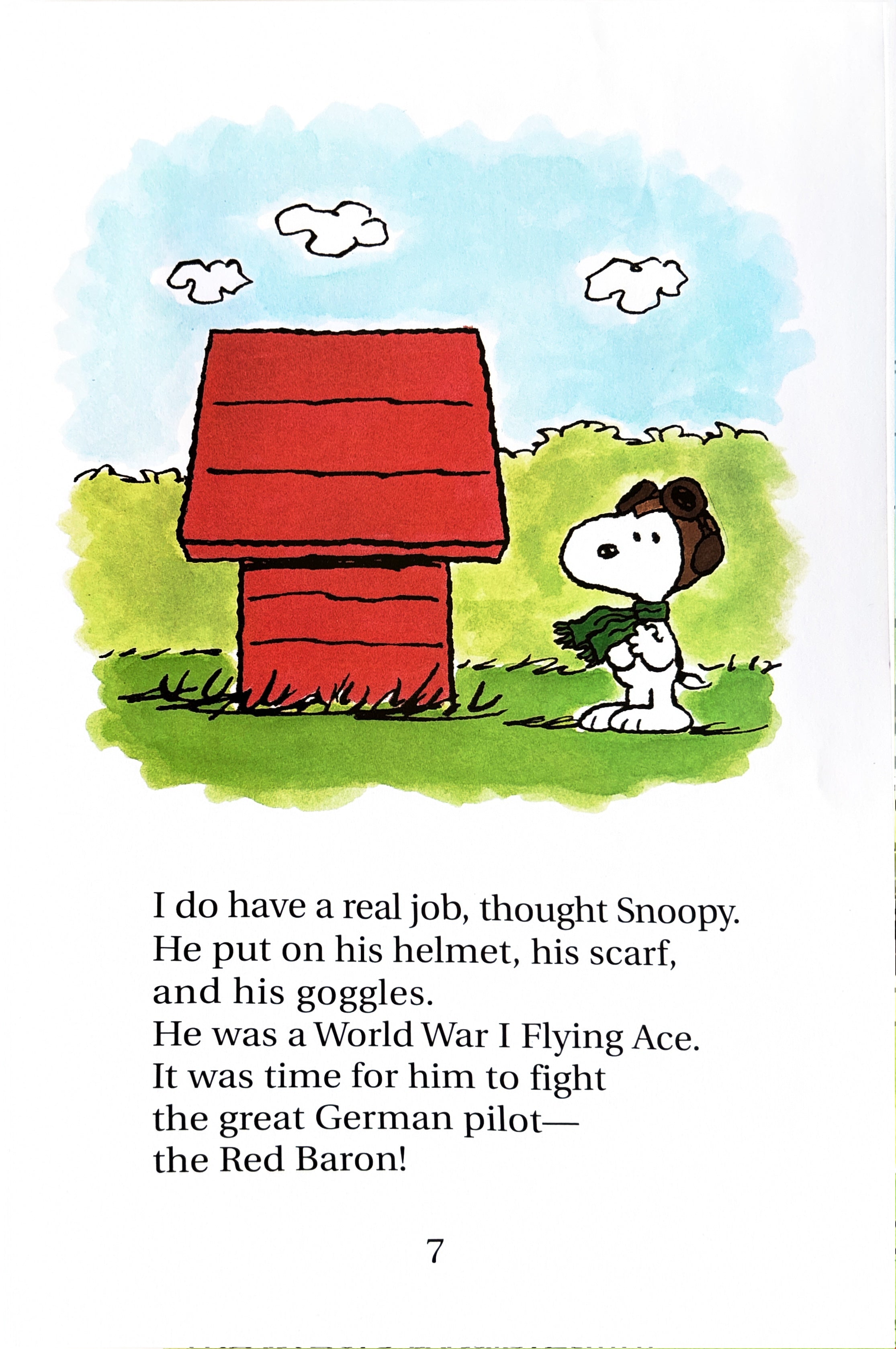 Peanuts:  Snoopy the Flying Ace to the Rescue by Charles M Schultz