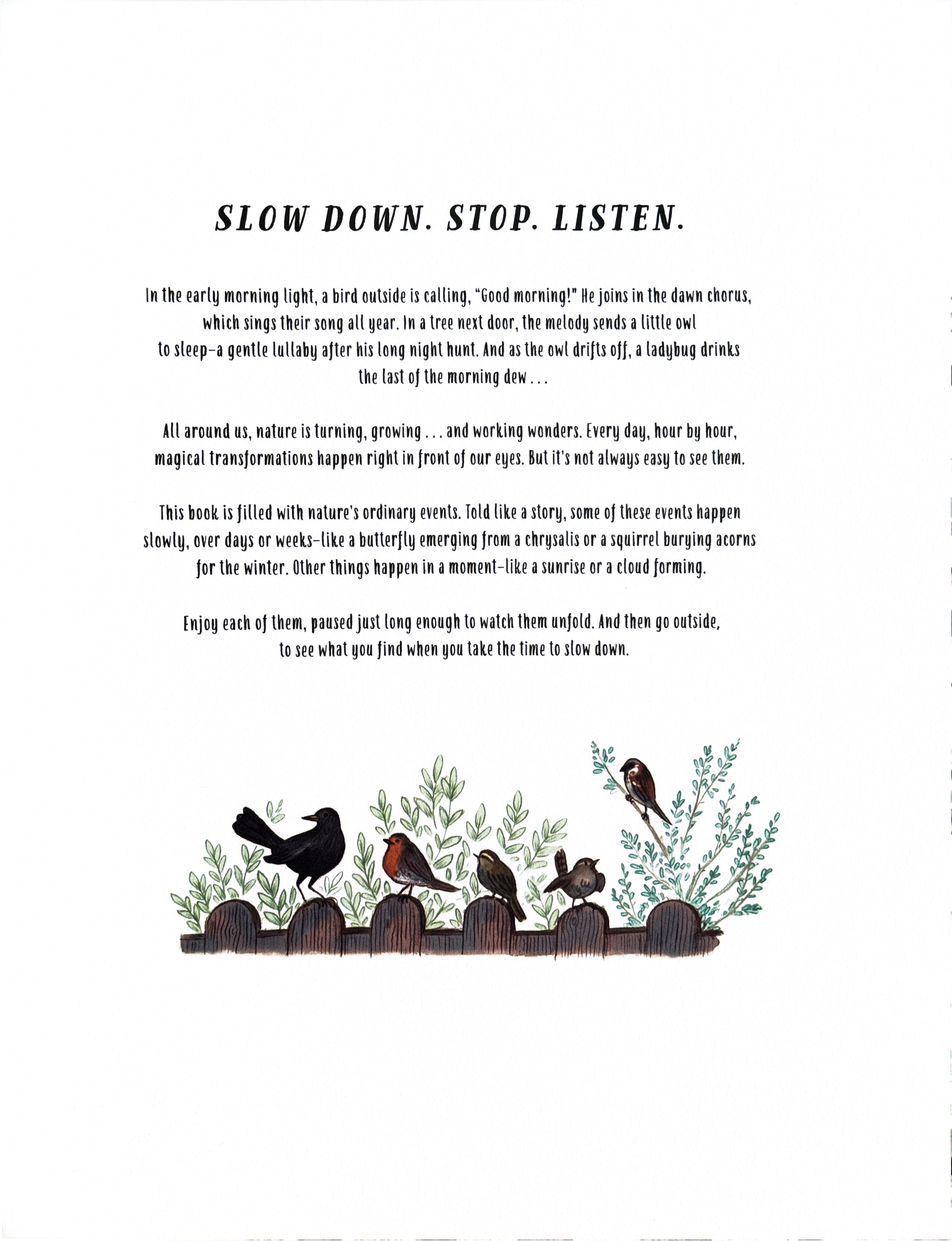 Slow Down 50 Mindful Moments in Nature:  Rachel Williams  ** First Publication **