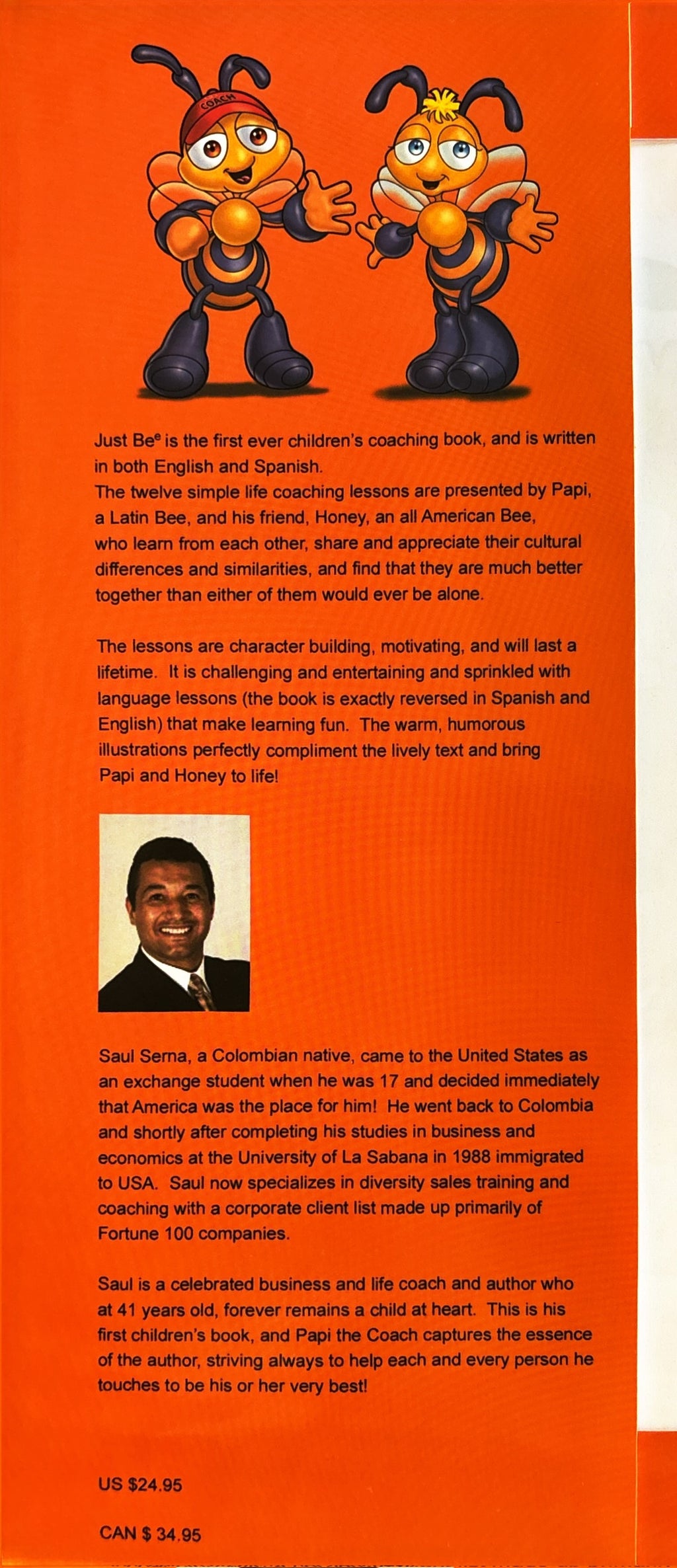 Just Be - A Book to be a Better Me:  Saul Sema  ** Signed copy **