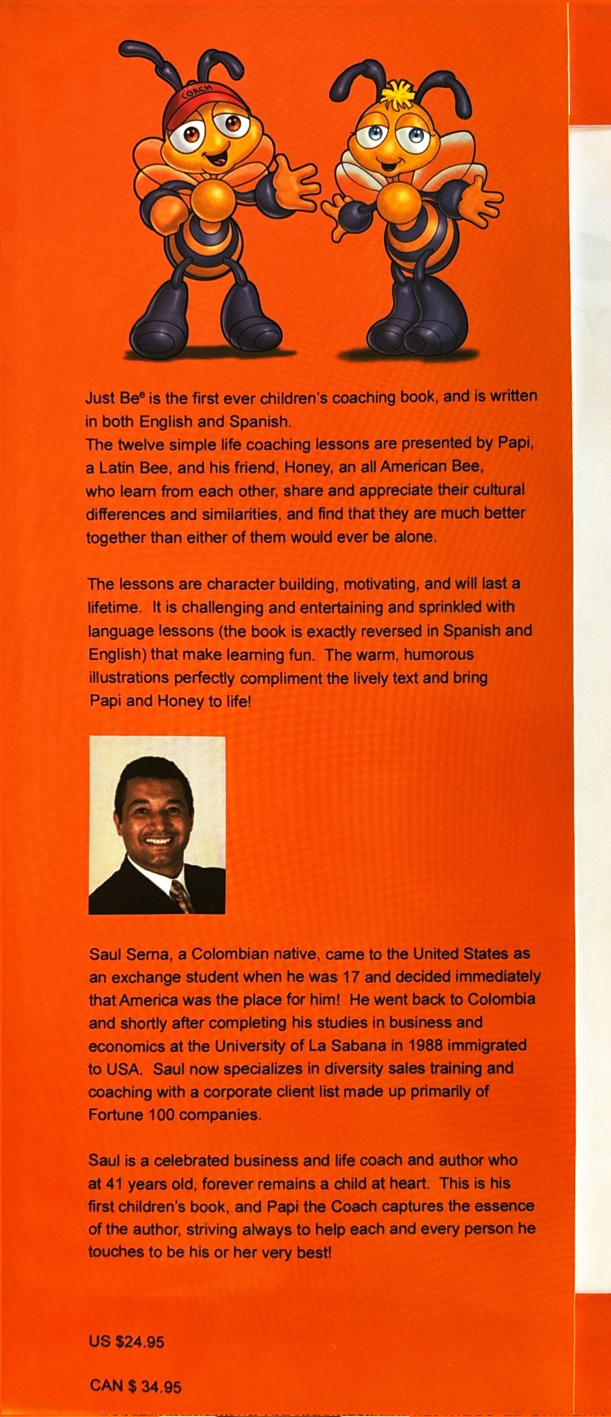 Just Be - A Book to be a Better Me:  Saul Sema  ** Signed copy **