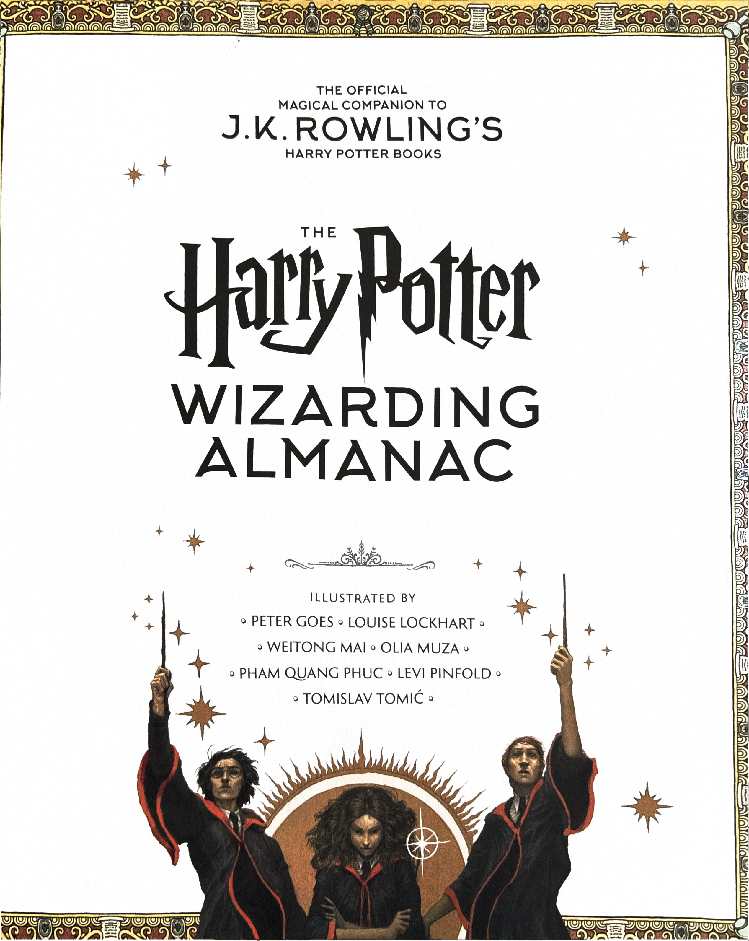 Harry Potter Wizarding Alamanac:  J. K. Rowling  ** 1st Edition  **
