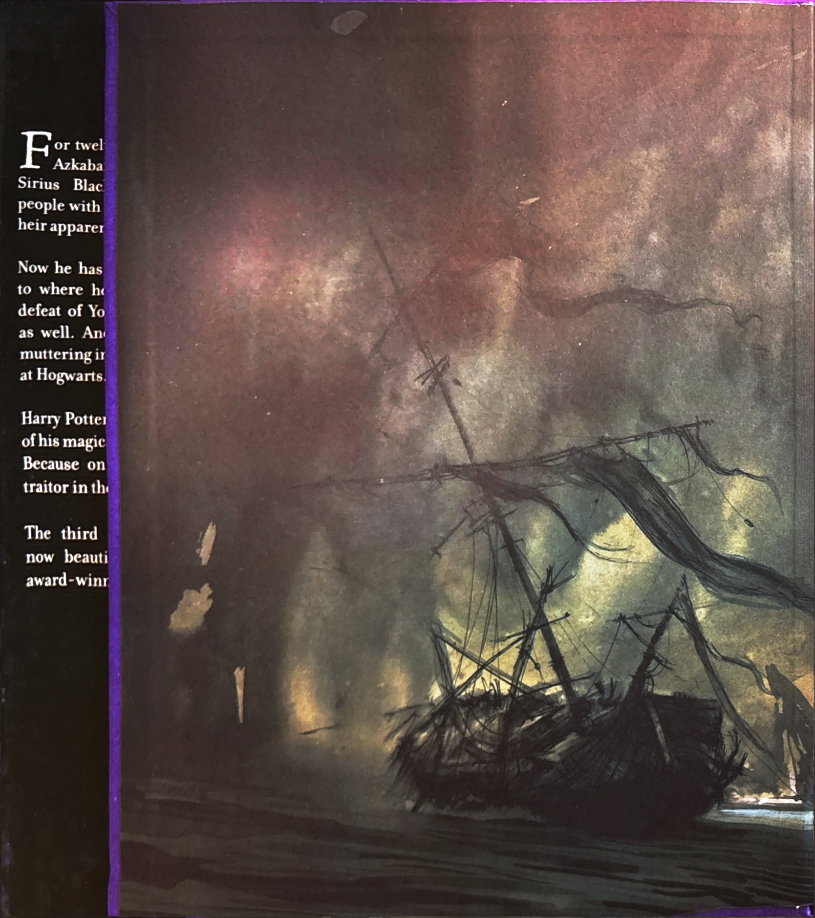 Harry Potter and the Prisoner of Azkaban:  J. K. Rowling  ** 1st Illustrated Edition  **