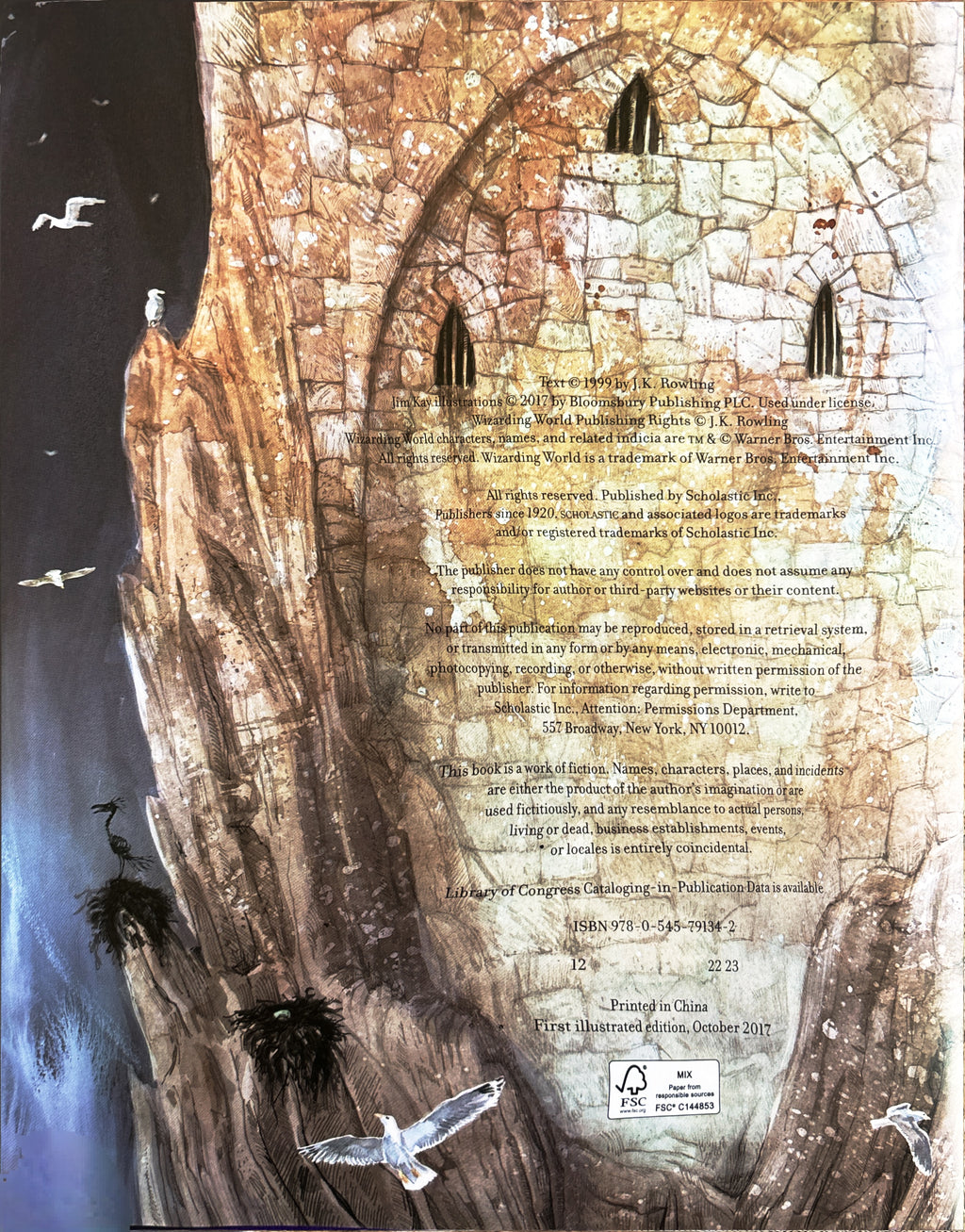 Harry Potter and the Prisoner of Azkaban:  J. K. Rowling  ** 1st Illustrated Edition  **