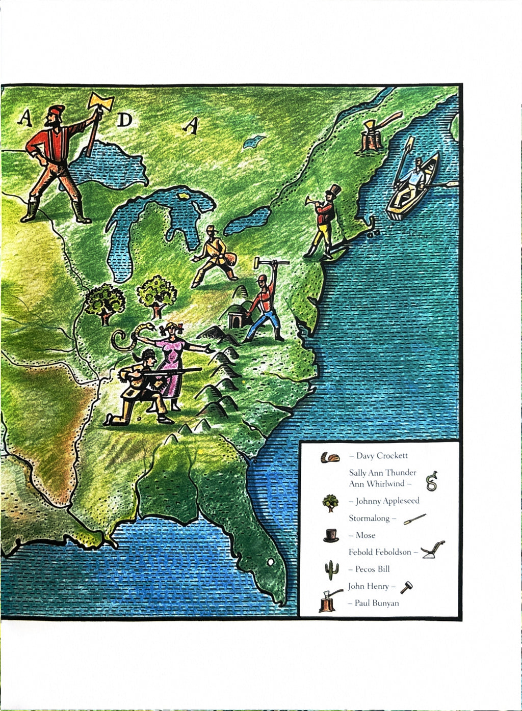 American Tall Tales:  Mary Pope Osborne