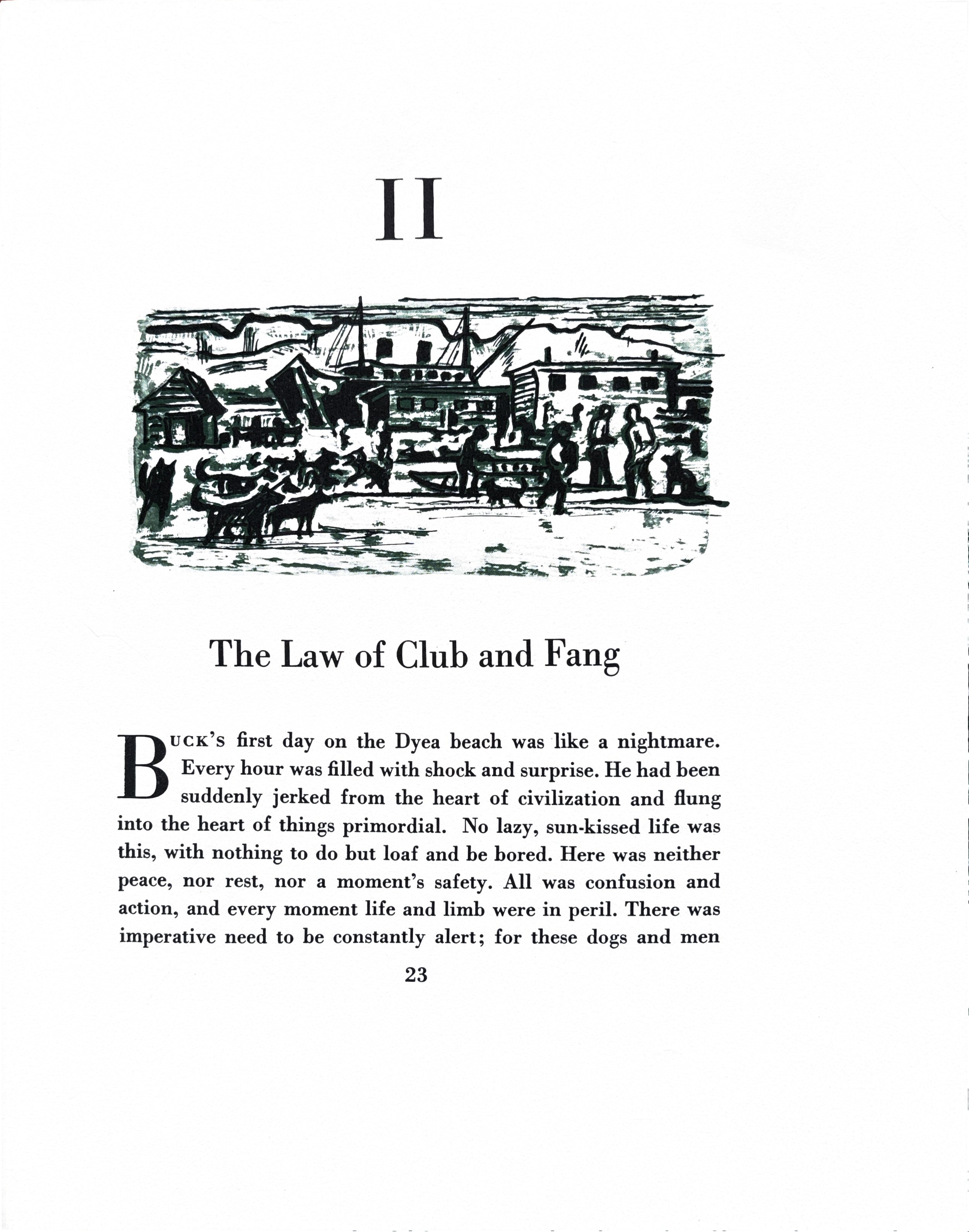 The Call of the Wild:  Jack London  1960 1st Edition, 1st Printing