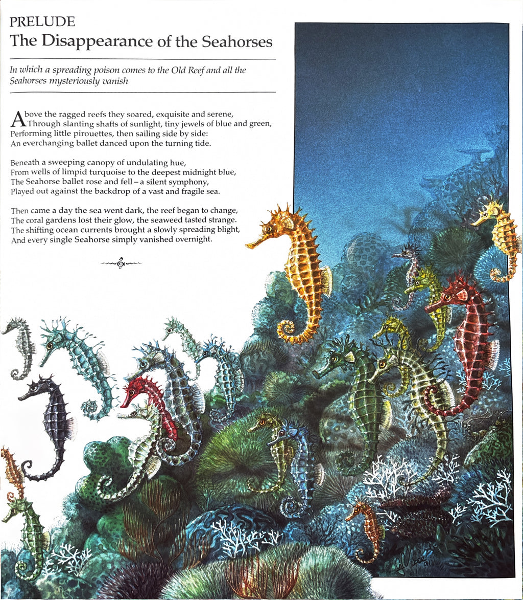 The Sign of the Seahorse:  Graeme Base  ** First Edition  **