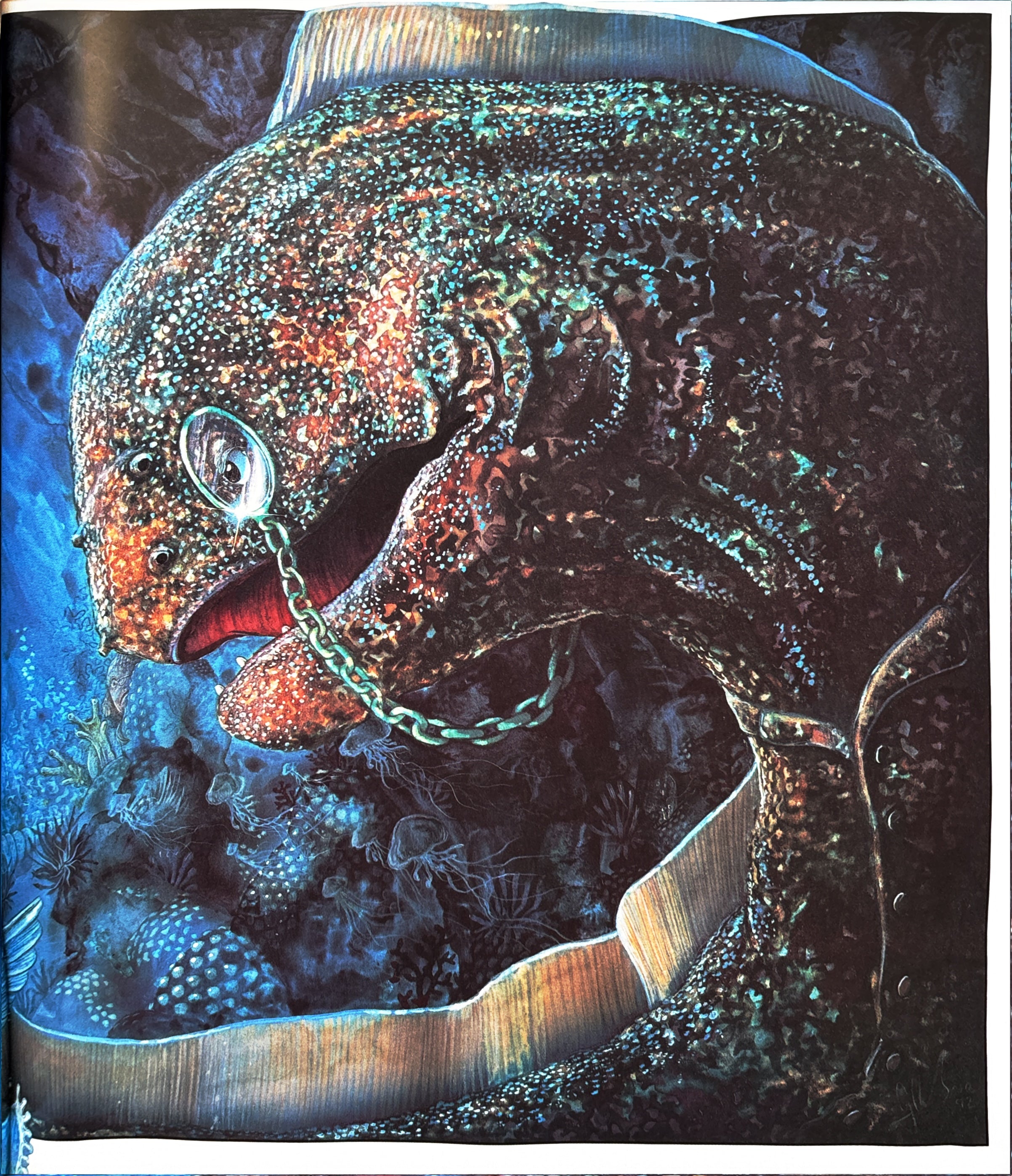 The Sign of the Seahorse:  Graeme Base  ** First Edition  **