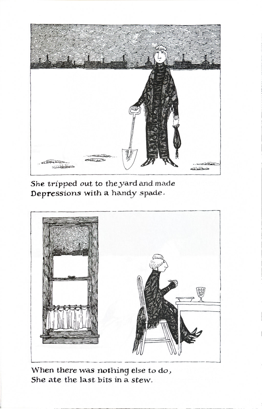 Amphegorey Again:  Edward Gorey