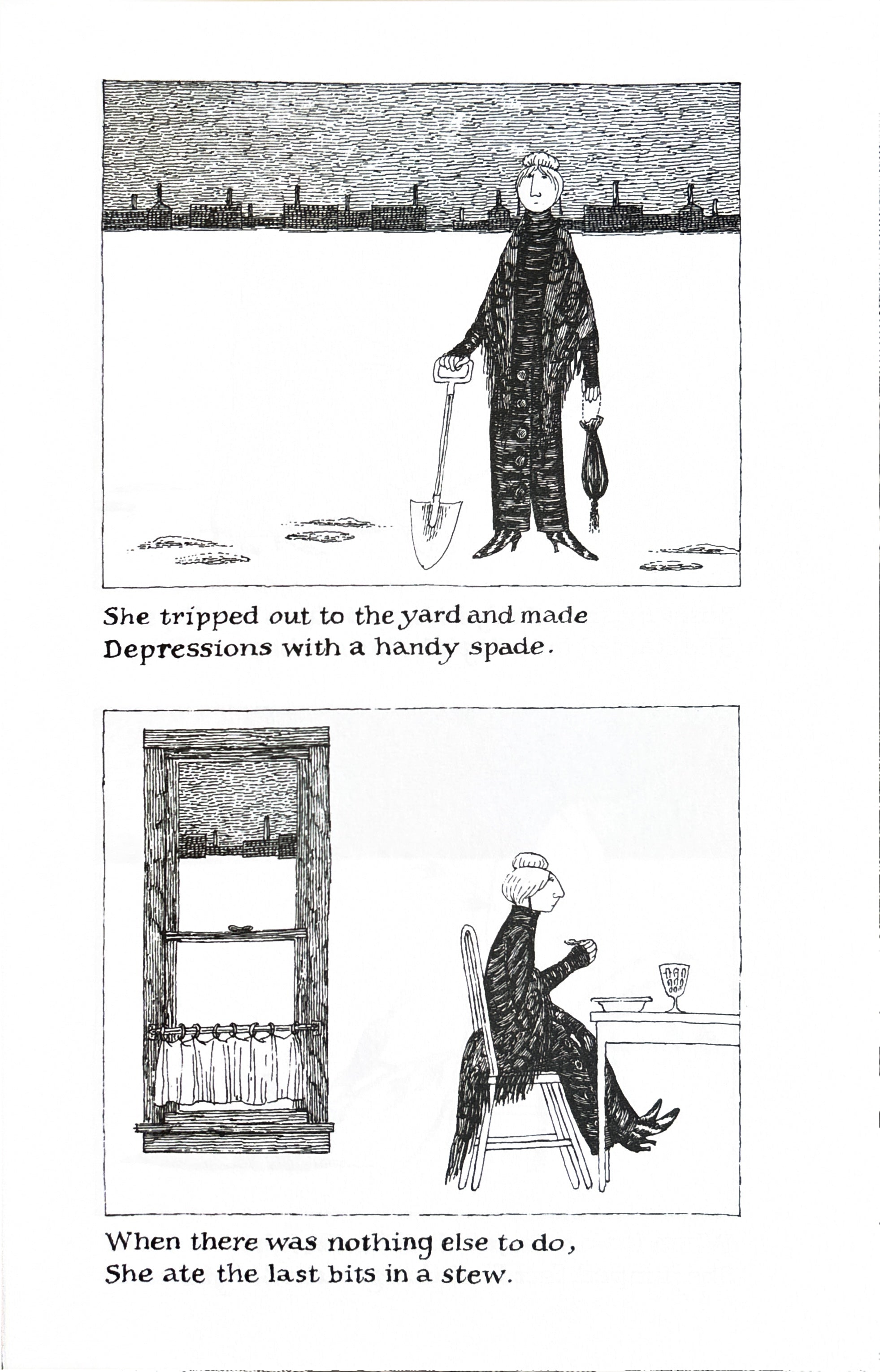 Amphegorey Again:  Edward Gorey