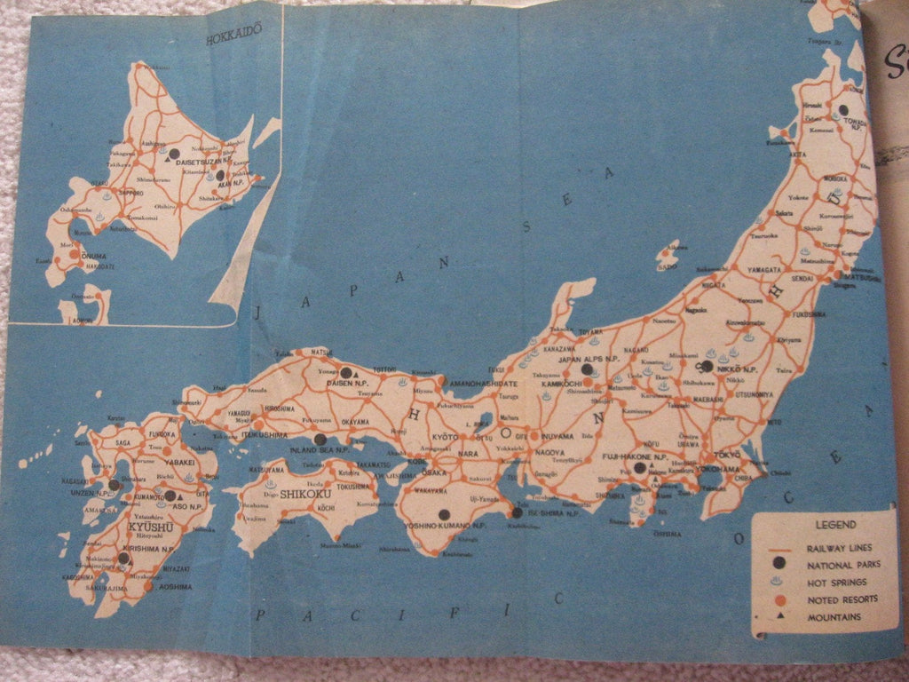 JAPAN First Edition 1948 Japan Today