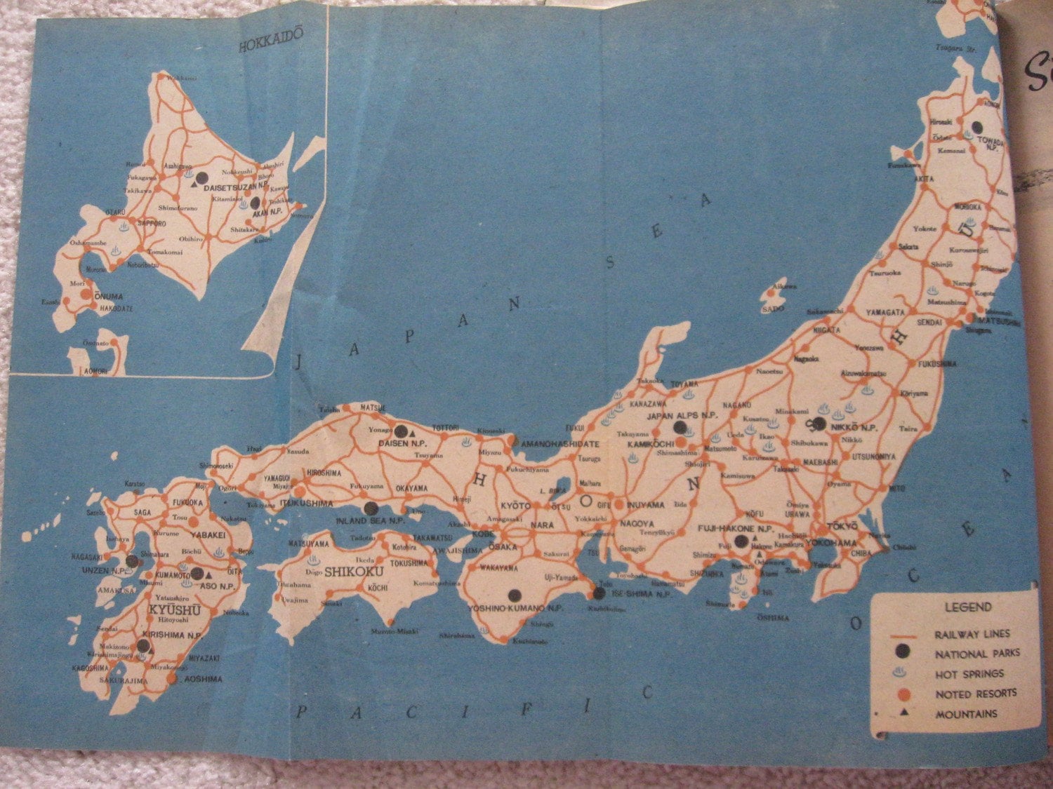 JAPAN First Edition 1948 Japan Today