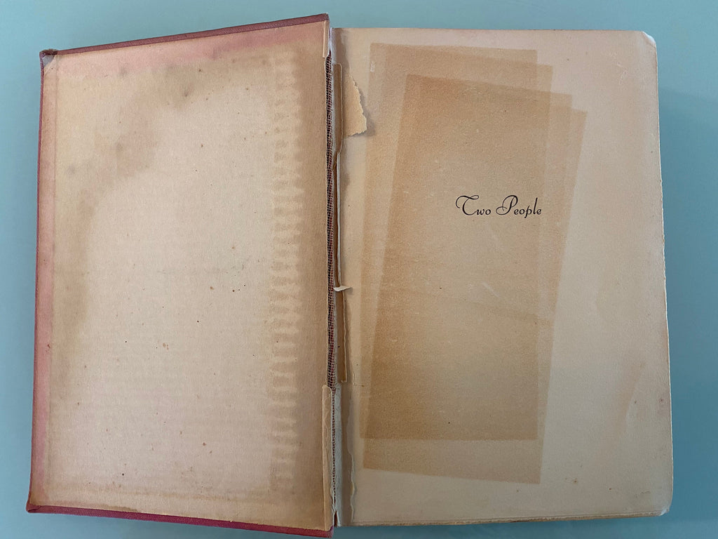Two People:  A.A.MILNE, **  First EDITION  **   1931