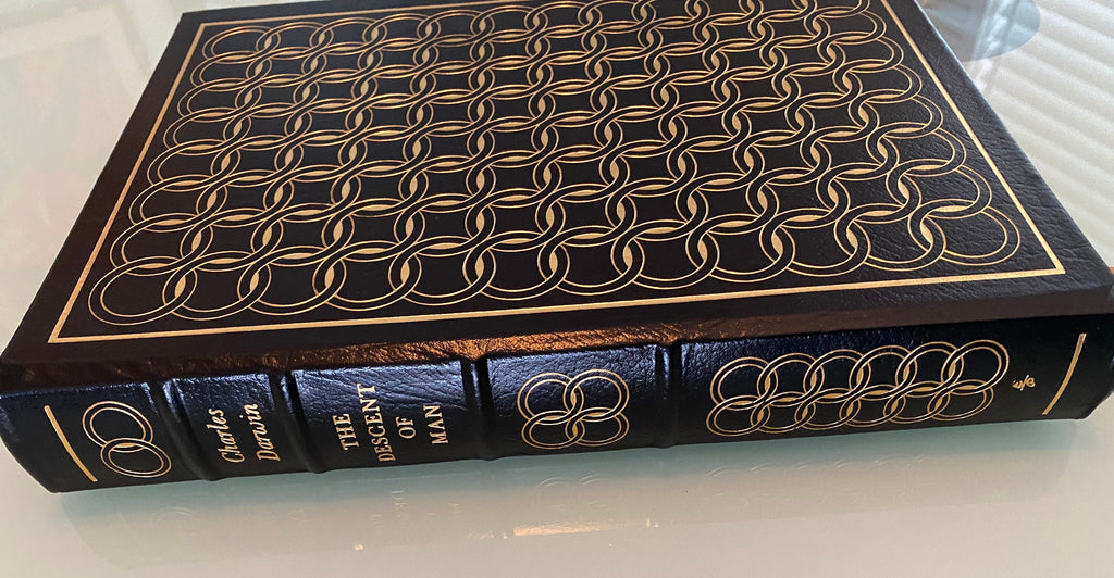 The Descent Of Man - Charles Darwin -The Easton Press 1991, HB, Collectors