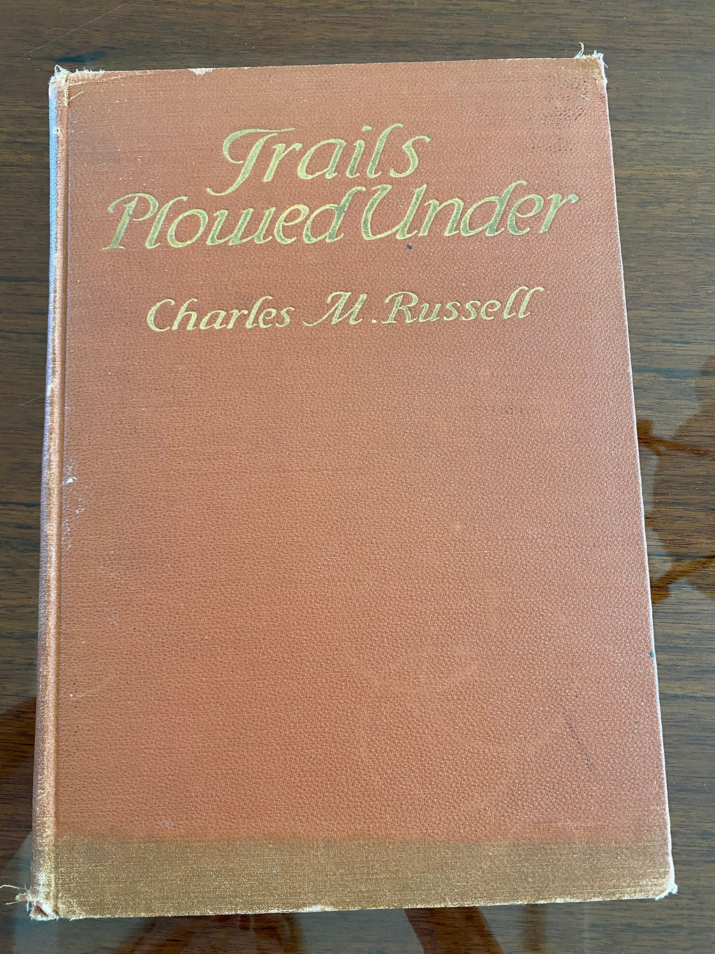 Trails Plowed Under by Charles Russell 1927
