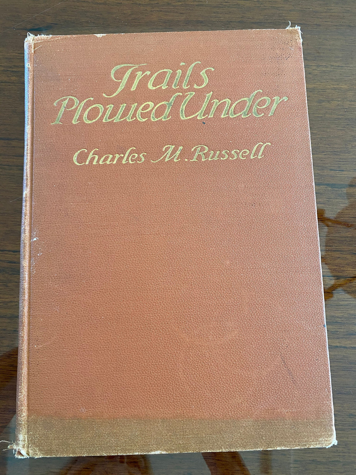 Trails Plowed Under by Charles Russell 1927