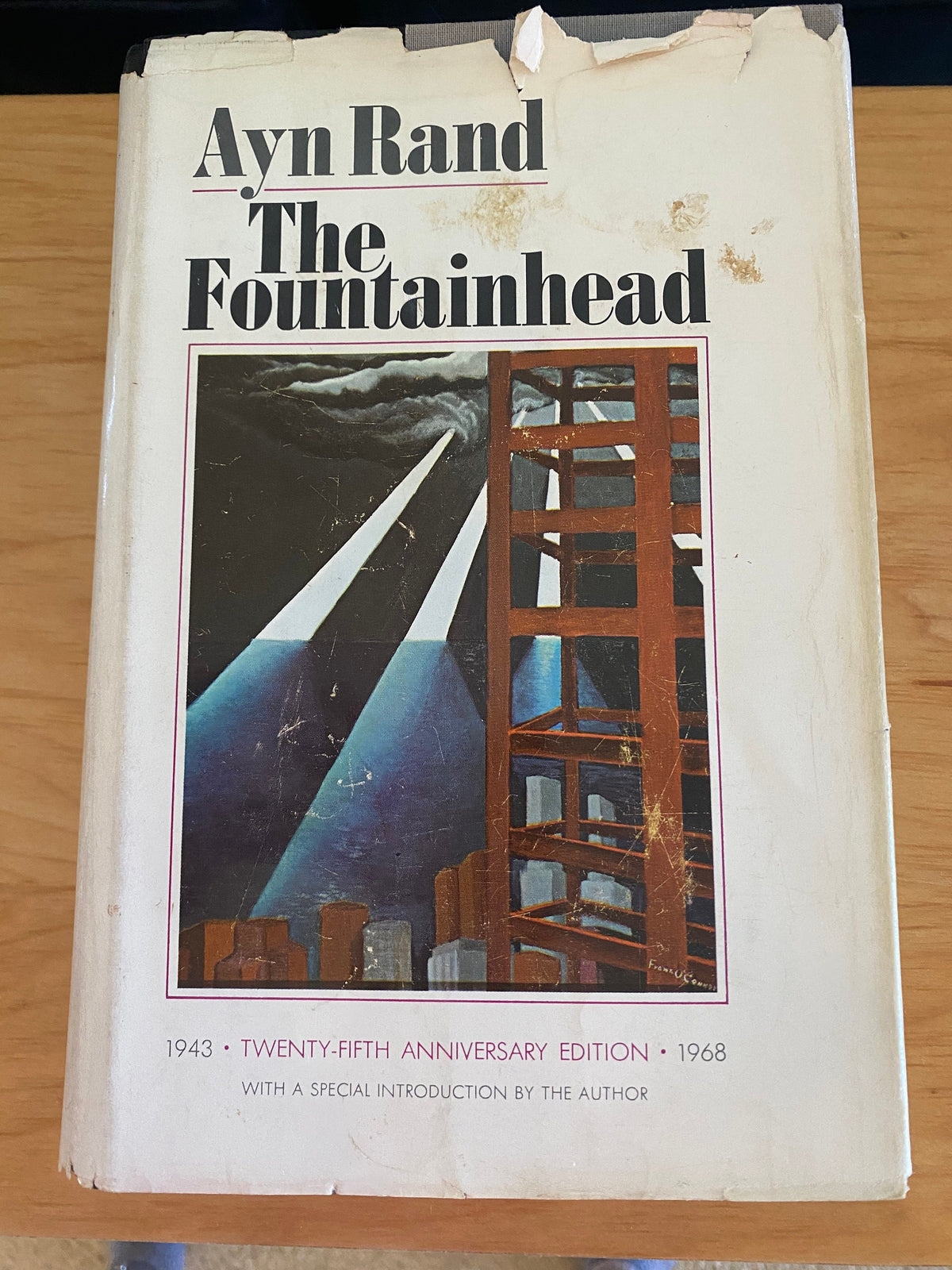 Ayn Rand the Fountainhead 25th Anniversary Ed. Bobbs-Merrill