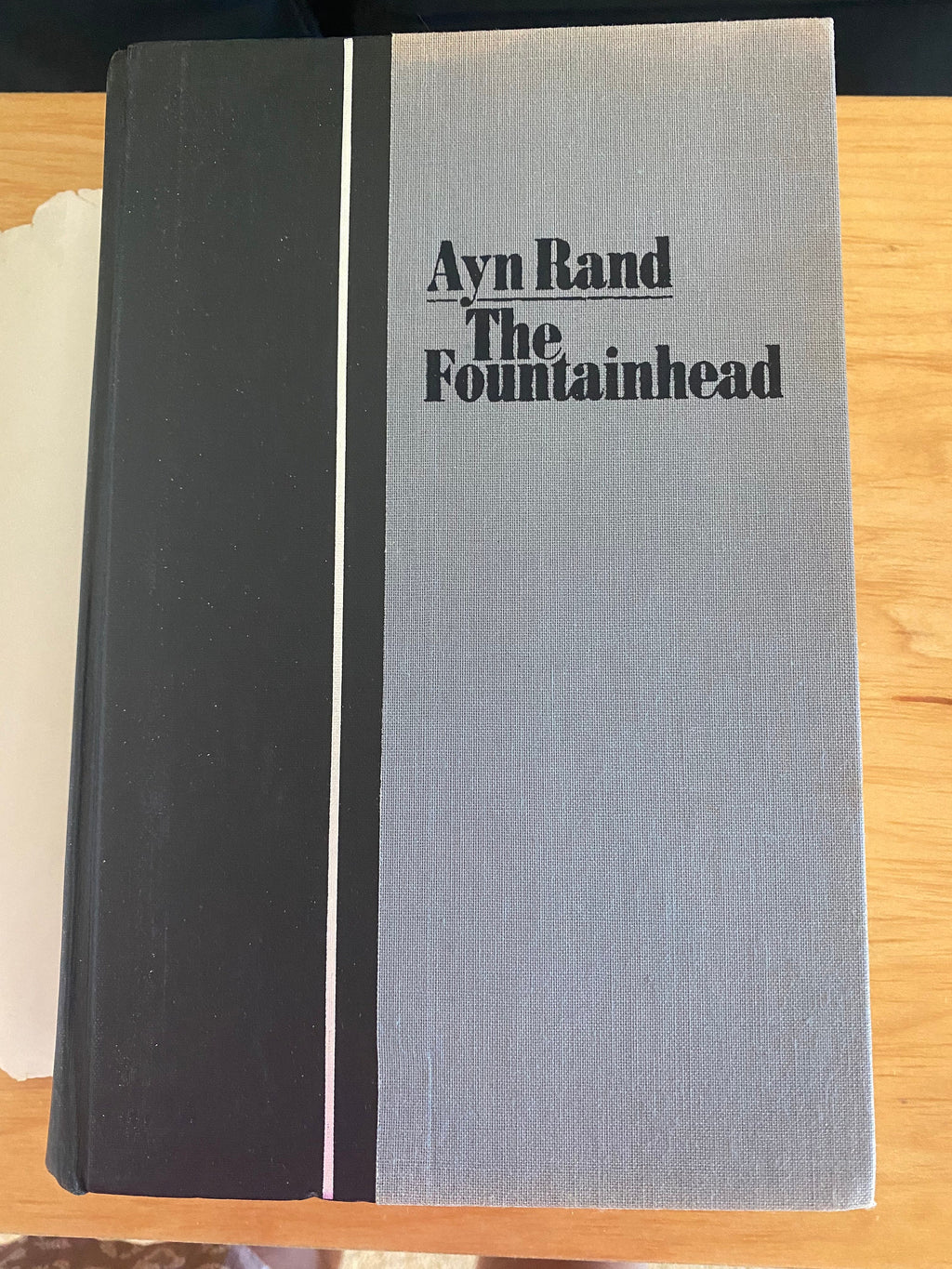Ayn Rand the Fountainhead 25th Anniversary Ed. Bobbs-Merrill