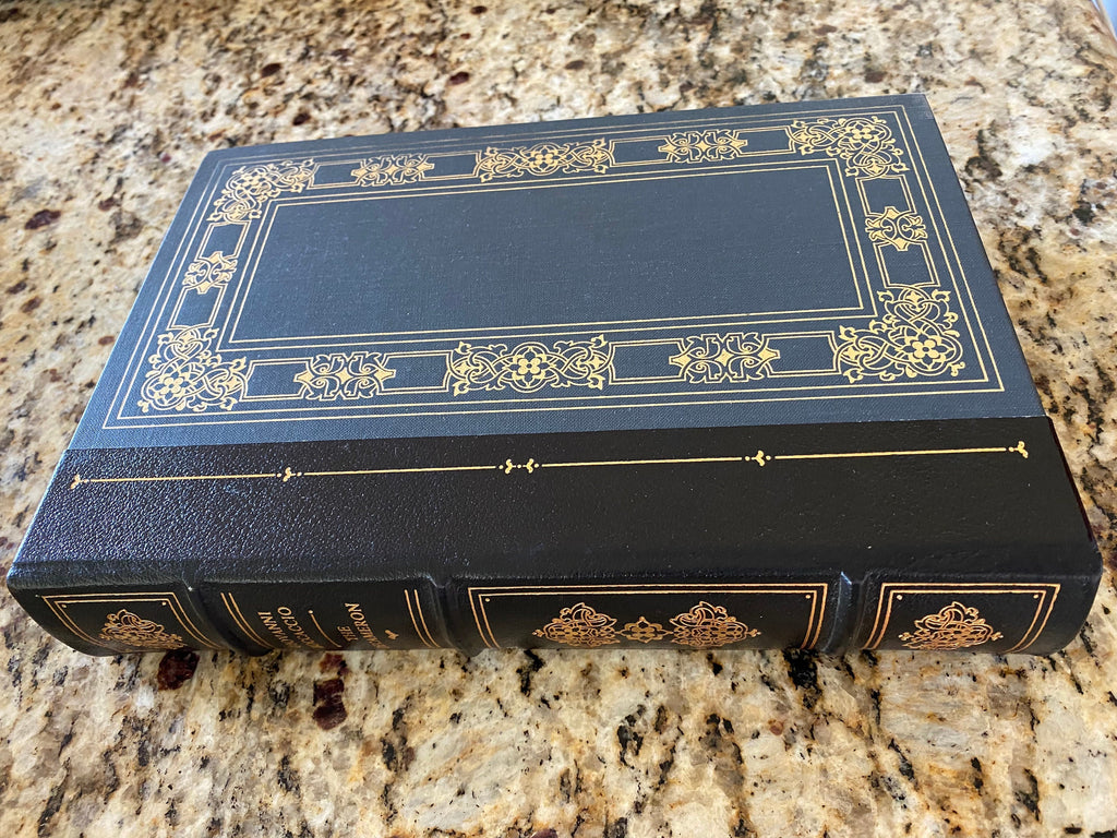 The Decameron by Giovanni Boccaccio (Leather Bound) 1977 RARE