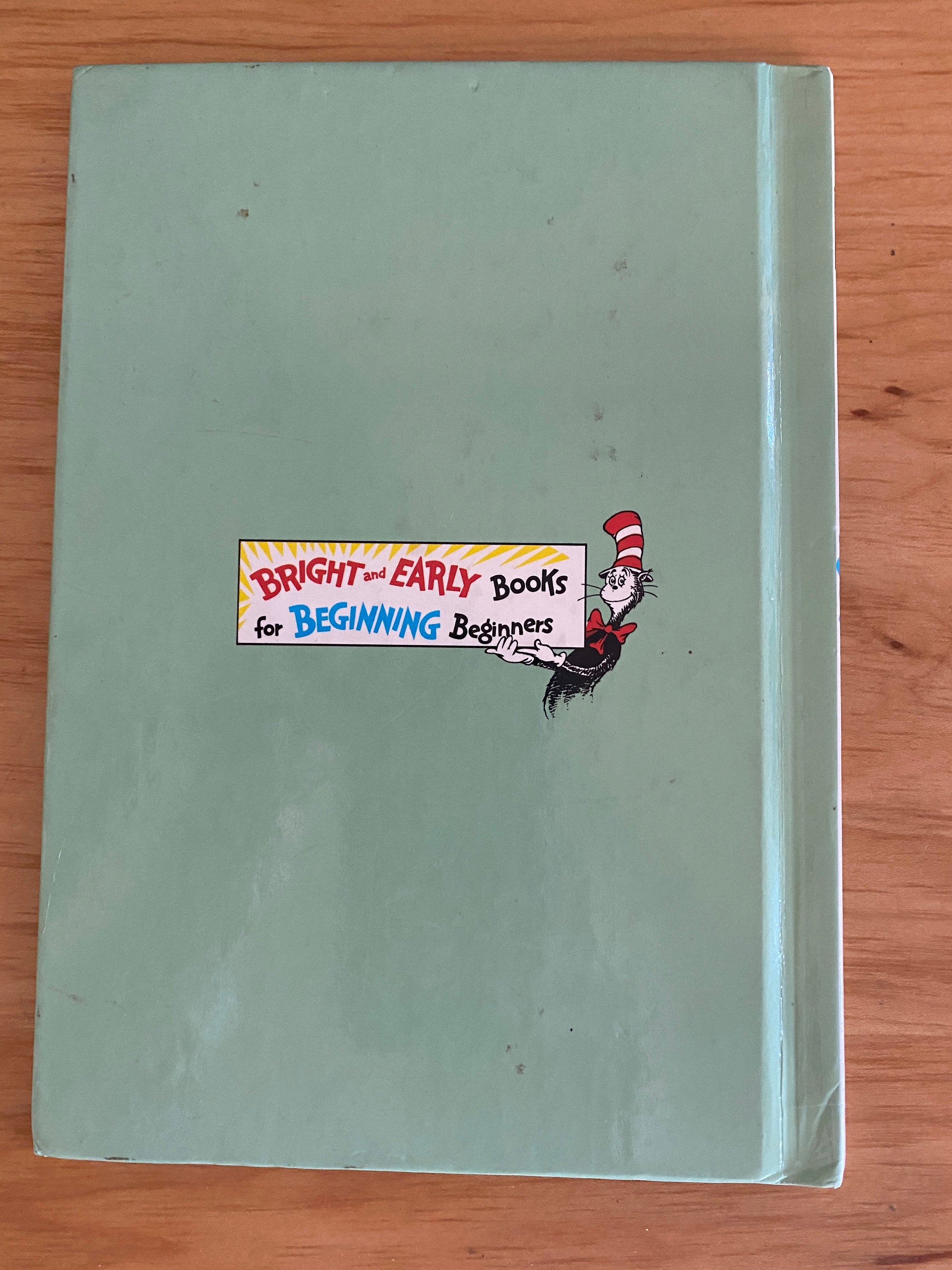 Dr. Seuss The FOOT Book 1968 1st ED/2nd Print HC