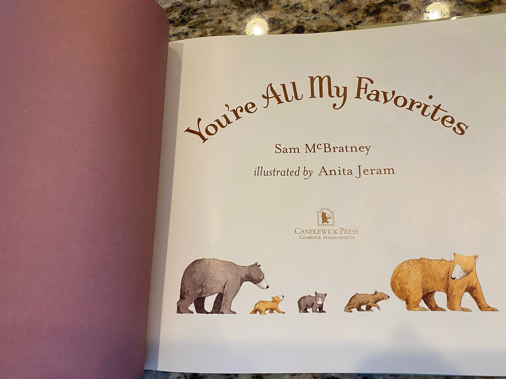 You're All My Favorites By McBratney, Sam 1st Edition