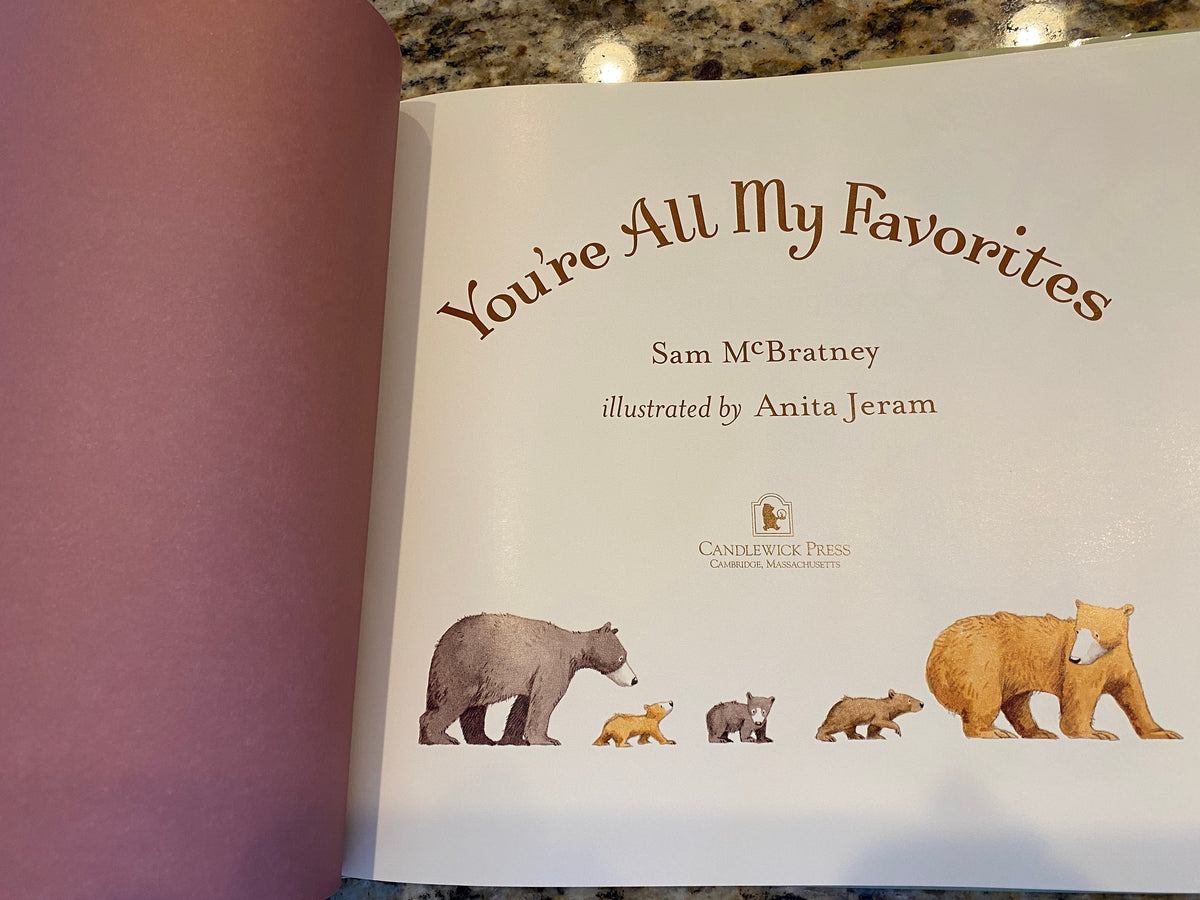 You're All My Favorites By McBratney, Sam 1st Edition
