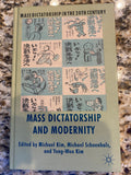 Mass Dictatorship And Modernity HB BOOK