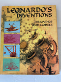 Leonardo's Inventions. Drawings and Models. Mathe, Jean. First Edition