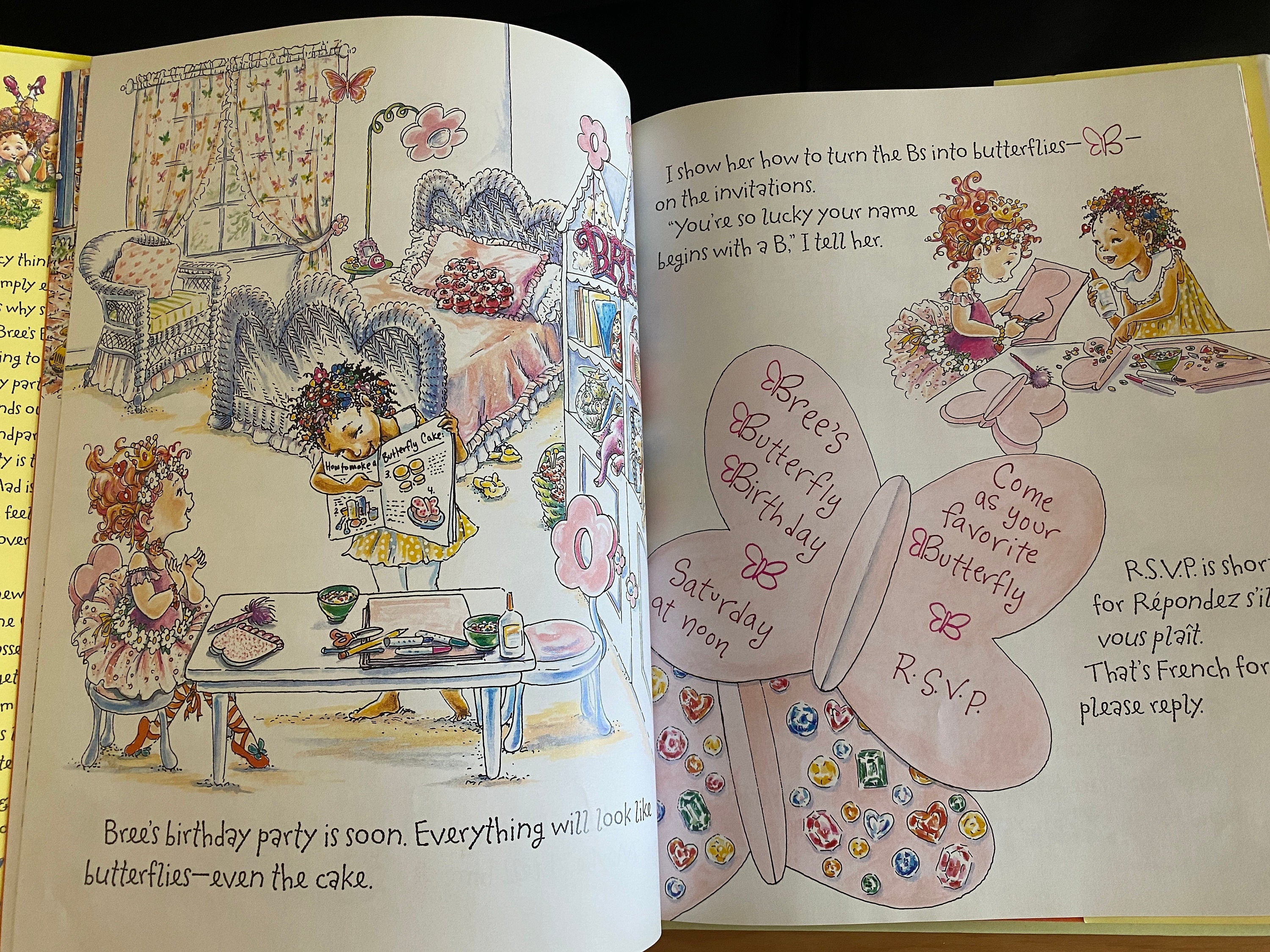 Fancy Nancy: Bonjour, Butterfly  Jane O'Connor  **  First Edition  **