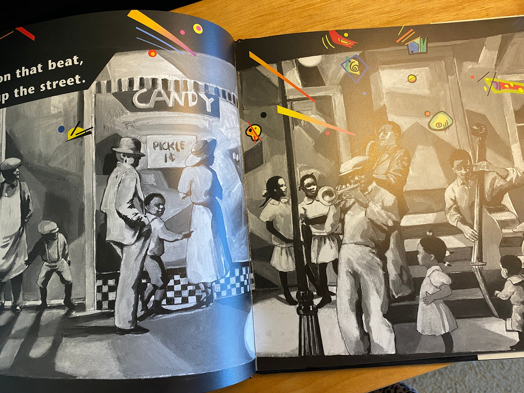 Bring on that Beat  Rachel Isadora  MUSIC, Illustrated Childrens book GIFT