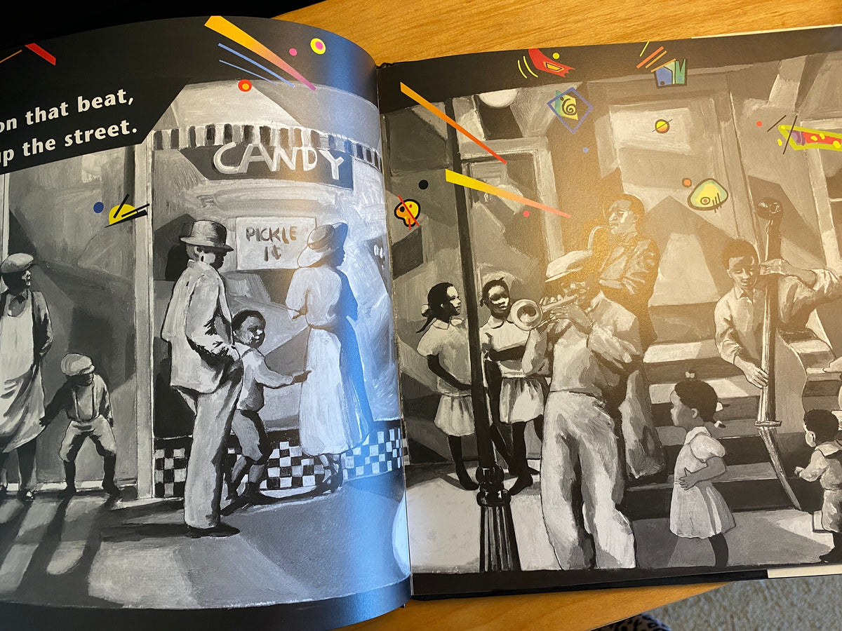 Bring on that Beat  Rachel Isadora  MUSIC, Illustrated Childrens book GIFT