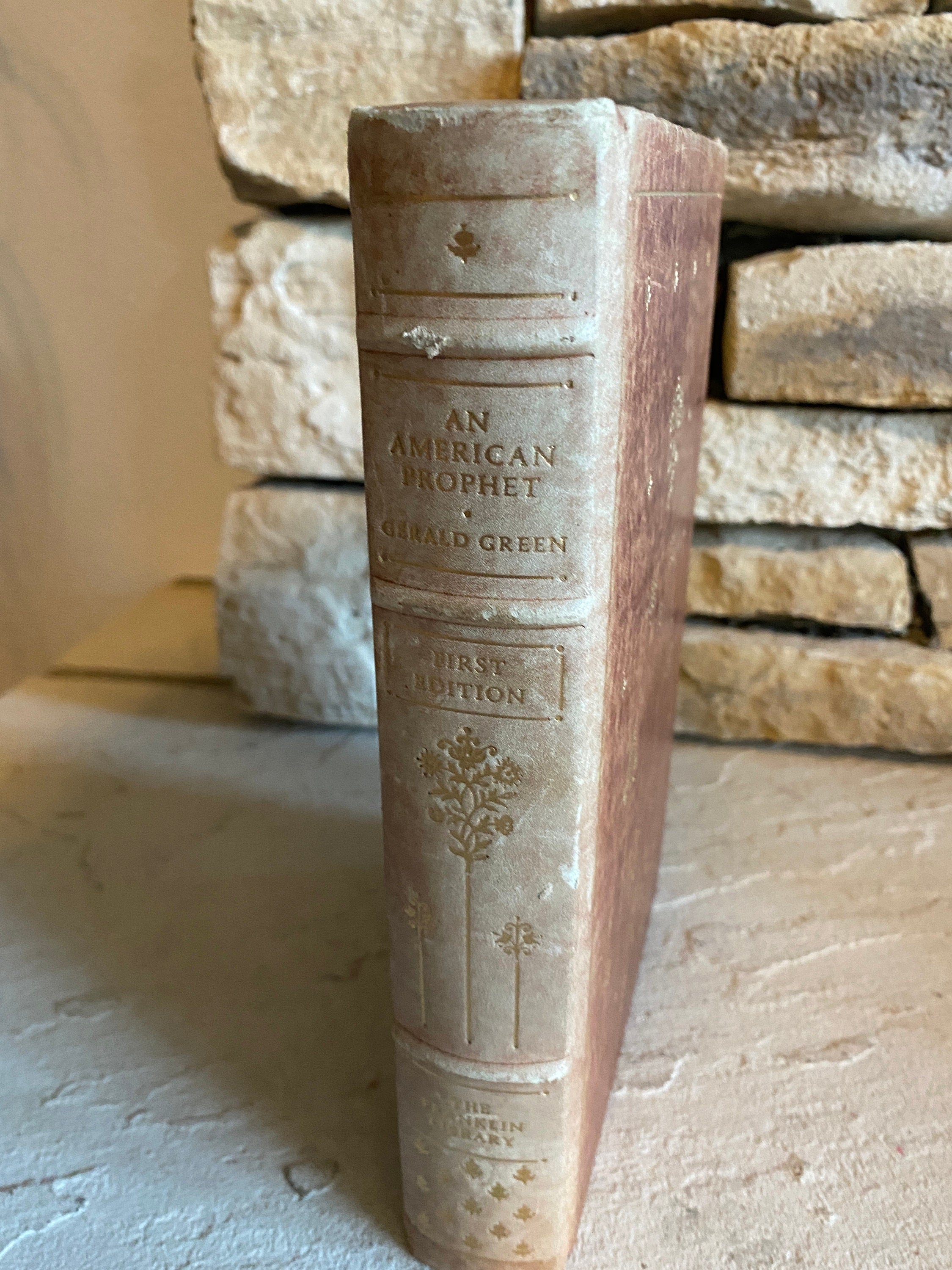 An American Prophet By Gerald Green First Ed. Society Franklin Library