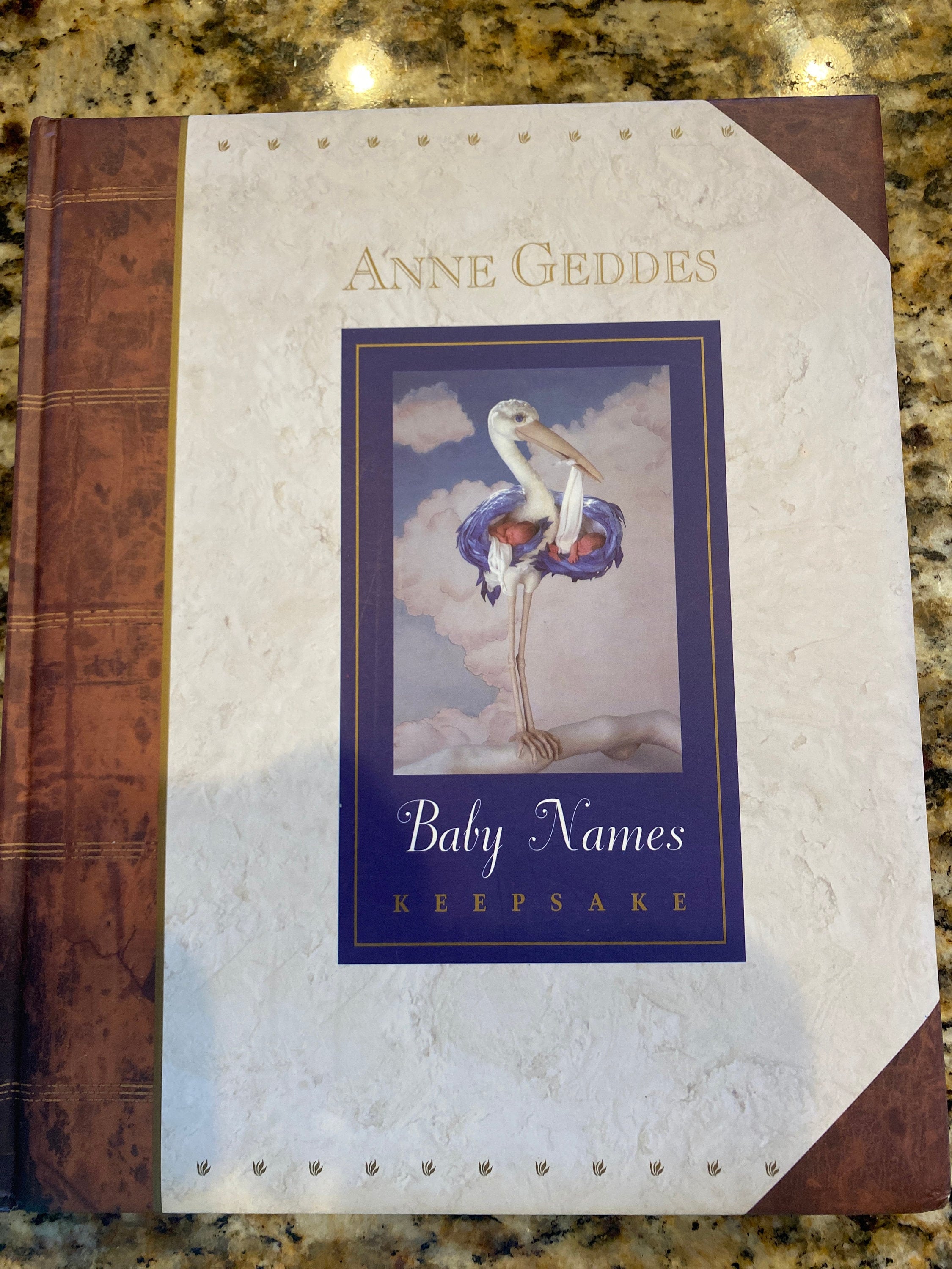 Baby Names Keepsake by Anne Geddes