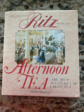 The London Ritz Book of Afternoon Tea by Helen Simpson First 1st HC 1986